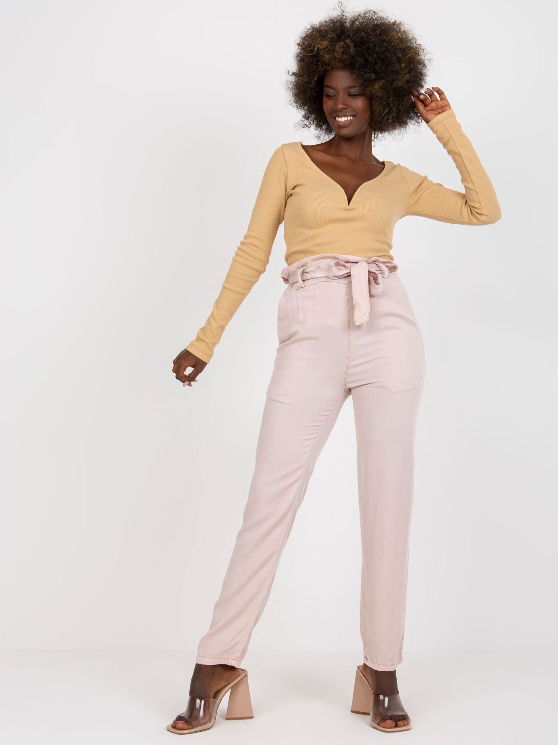 Women's Light Pink Pants