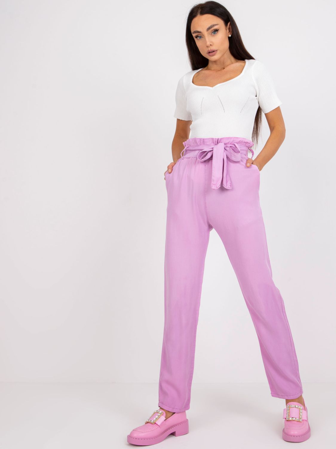 Women's Pants in Light Purple