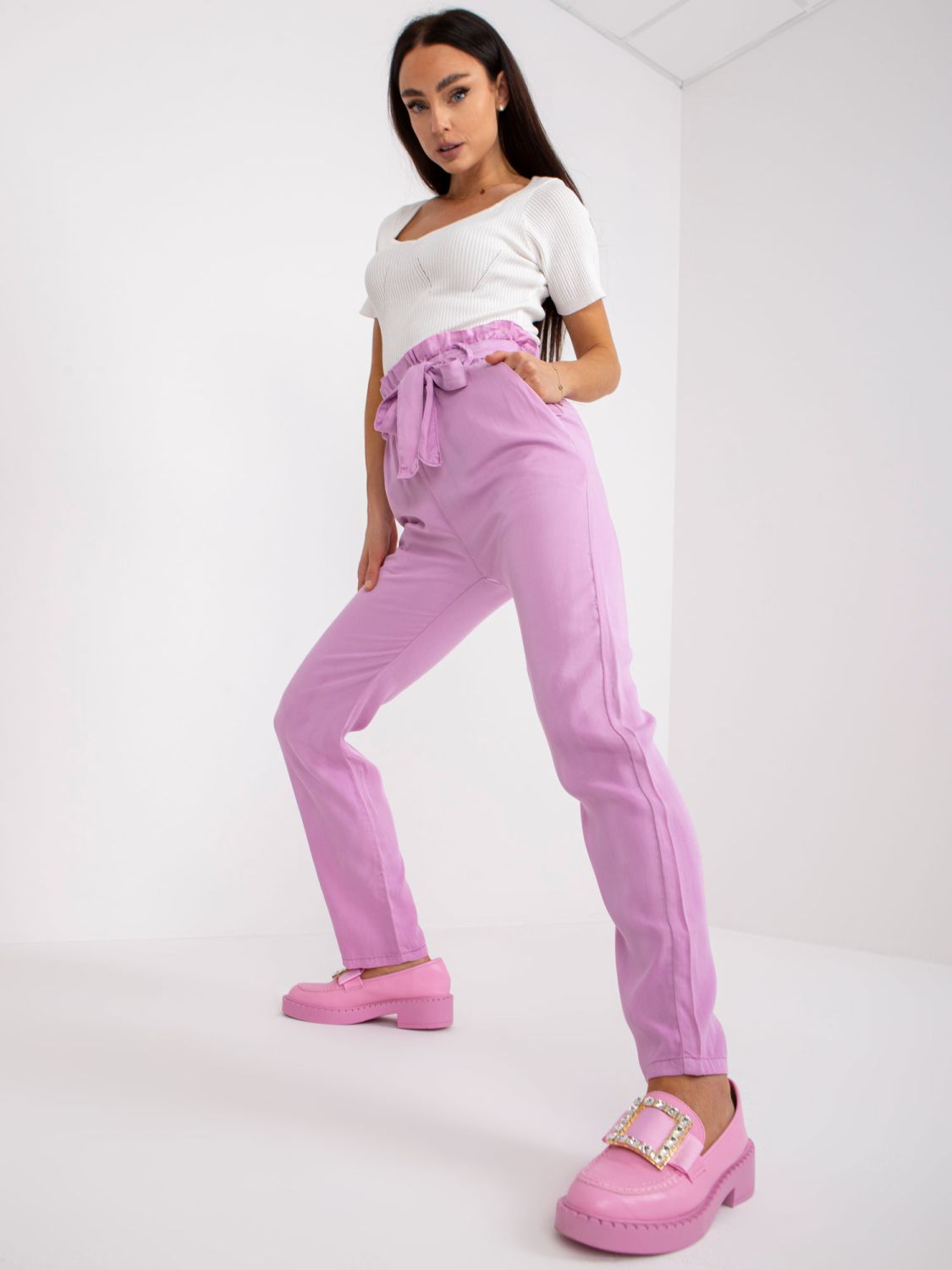 Women's Pants in Light Purple