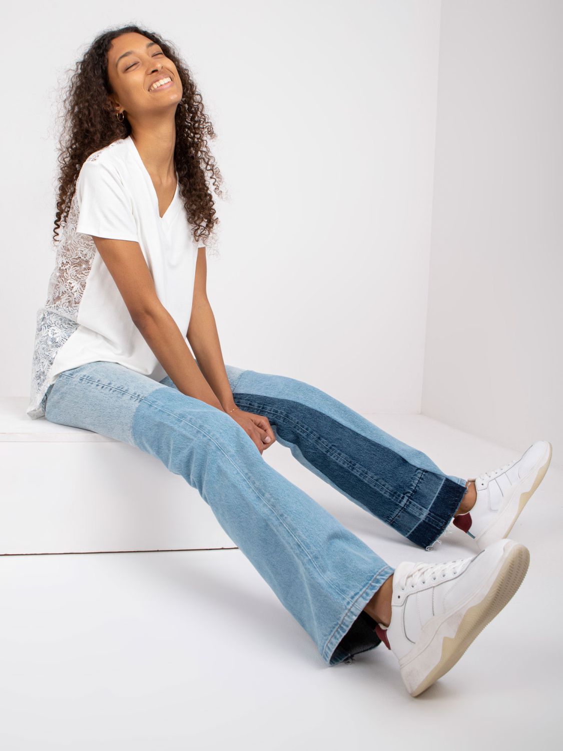 Elegant Blouse with V-Neck