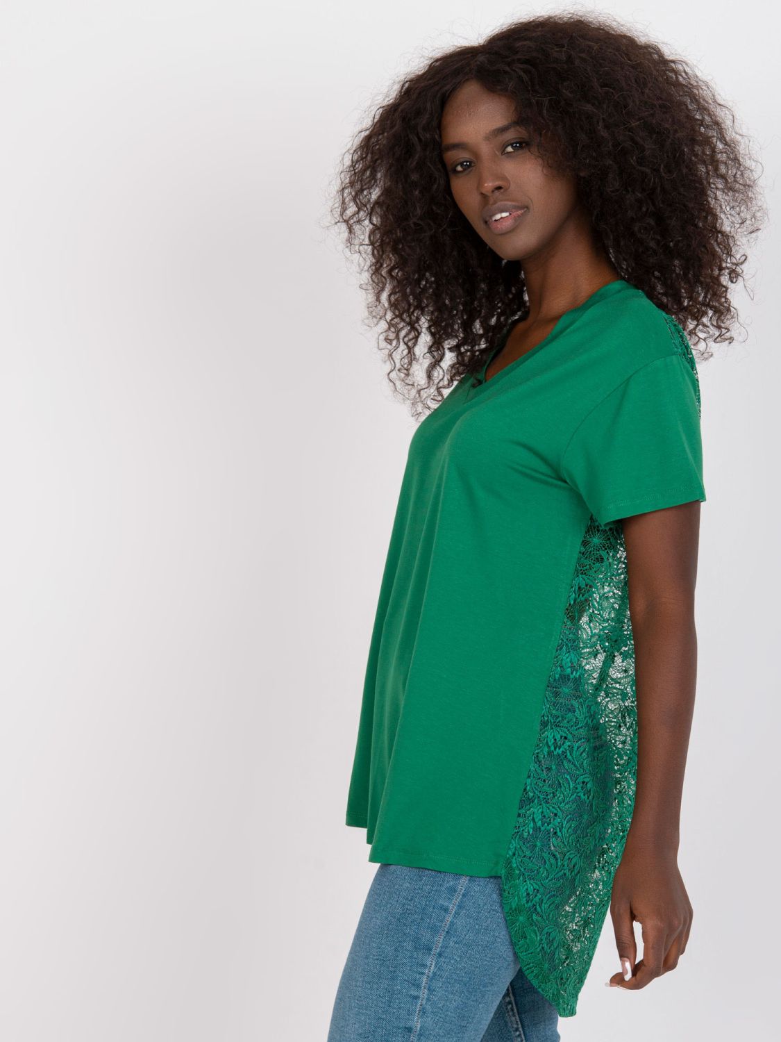 Stylish V-Neck Blouse