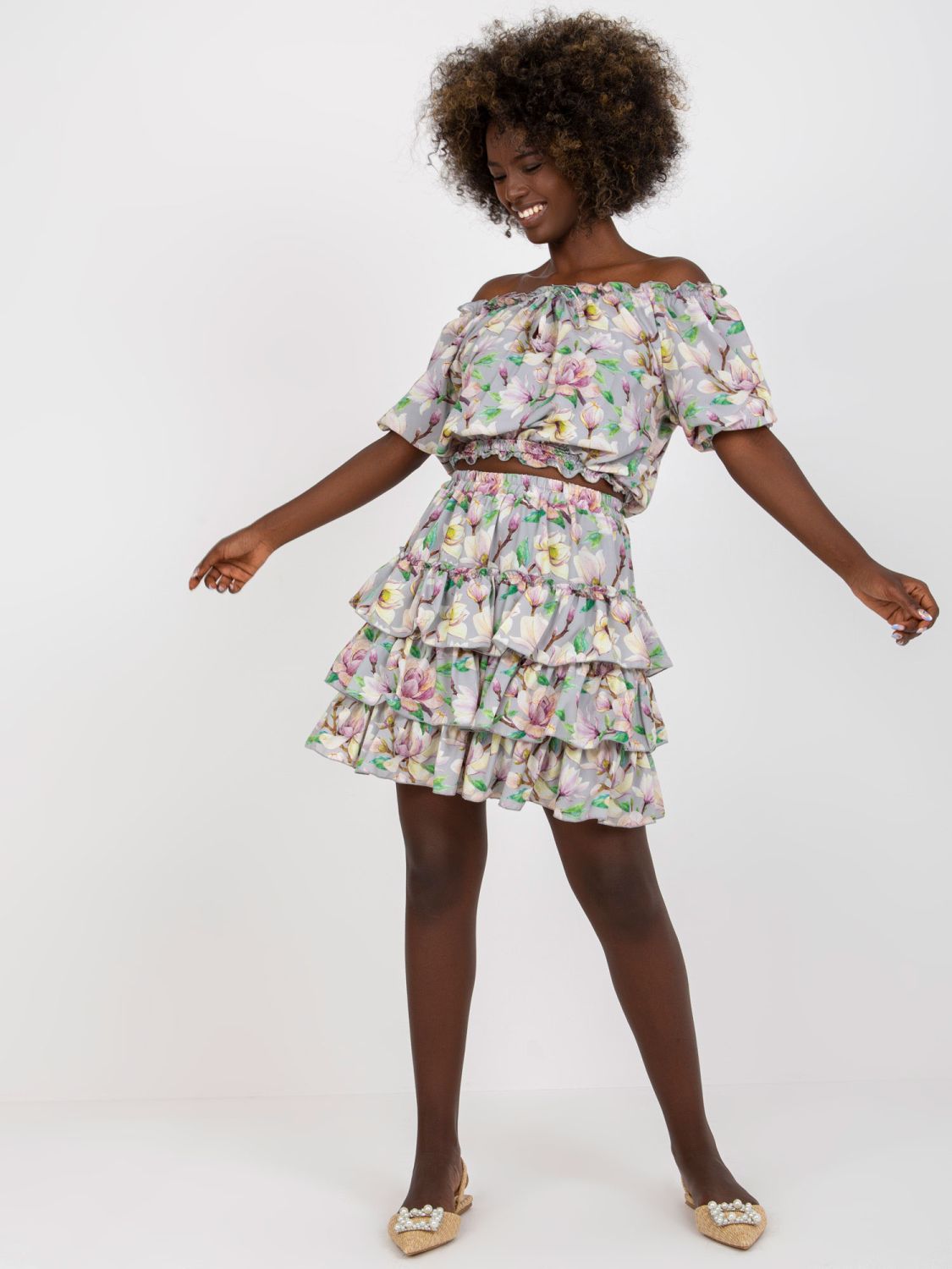 Elegant Floral Pattern Set