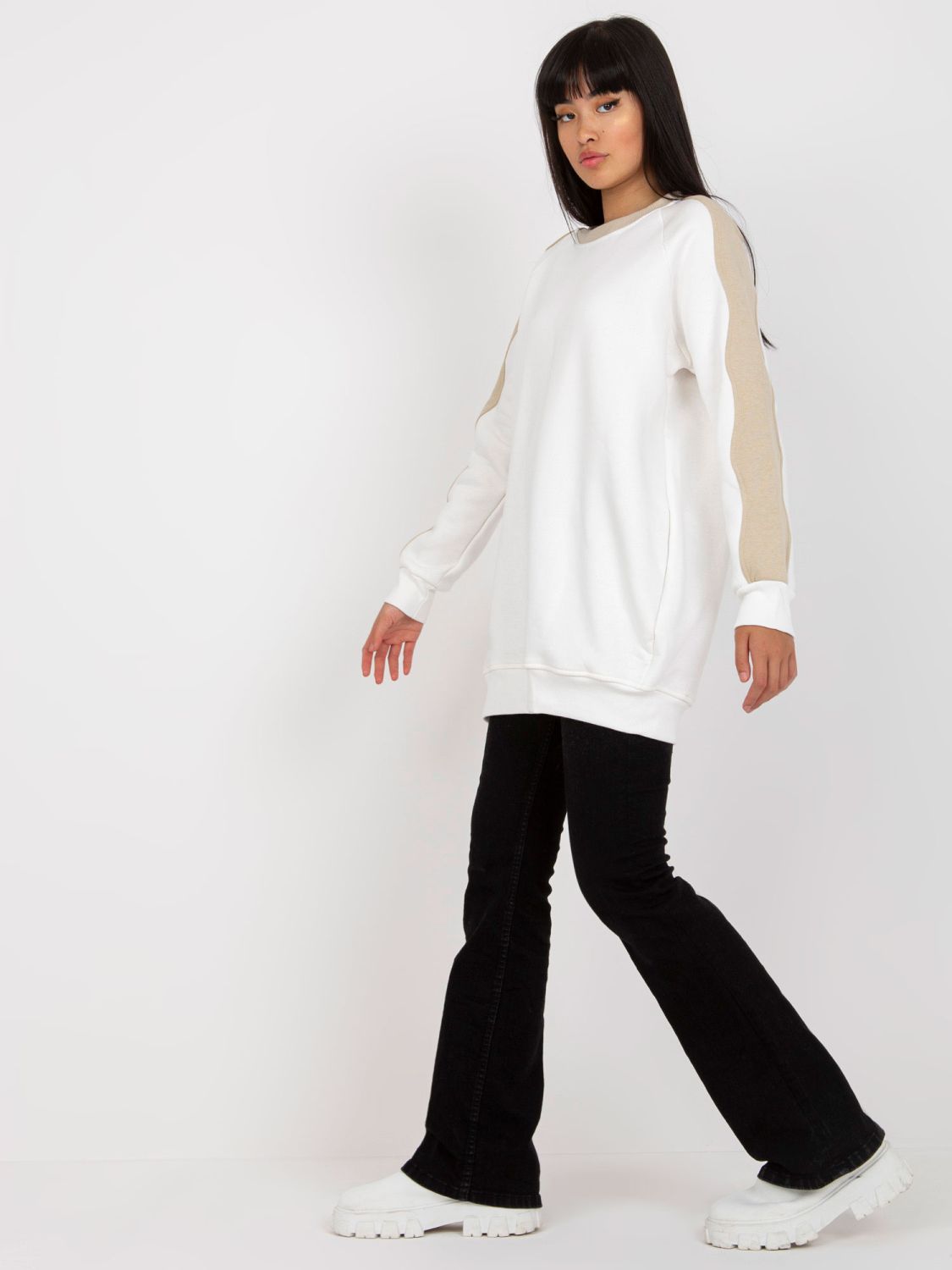 Bicolor Oversize Sweatshirt RUE PARIS