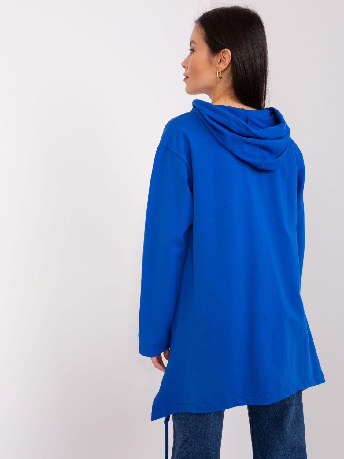 Dark Blue Zip-Up Hoodie