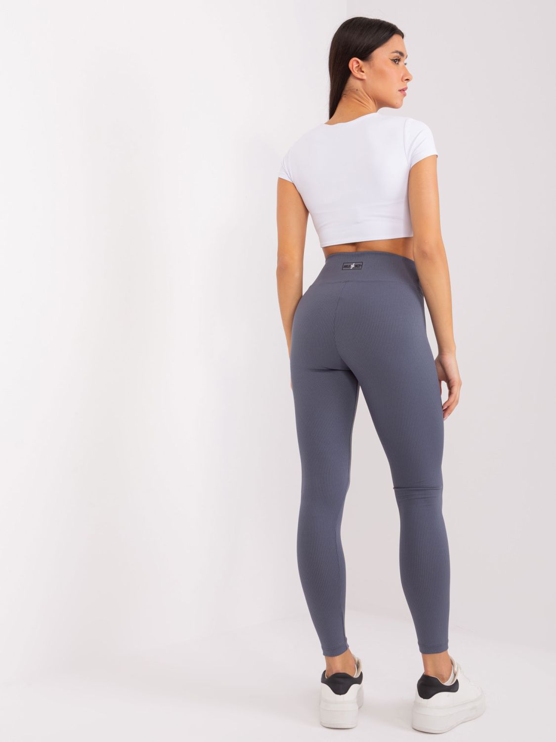 Graphite Sports Leggings in Quality Cotton