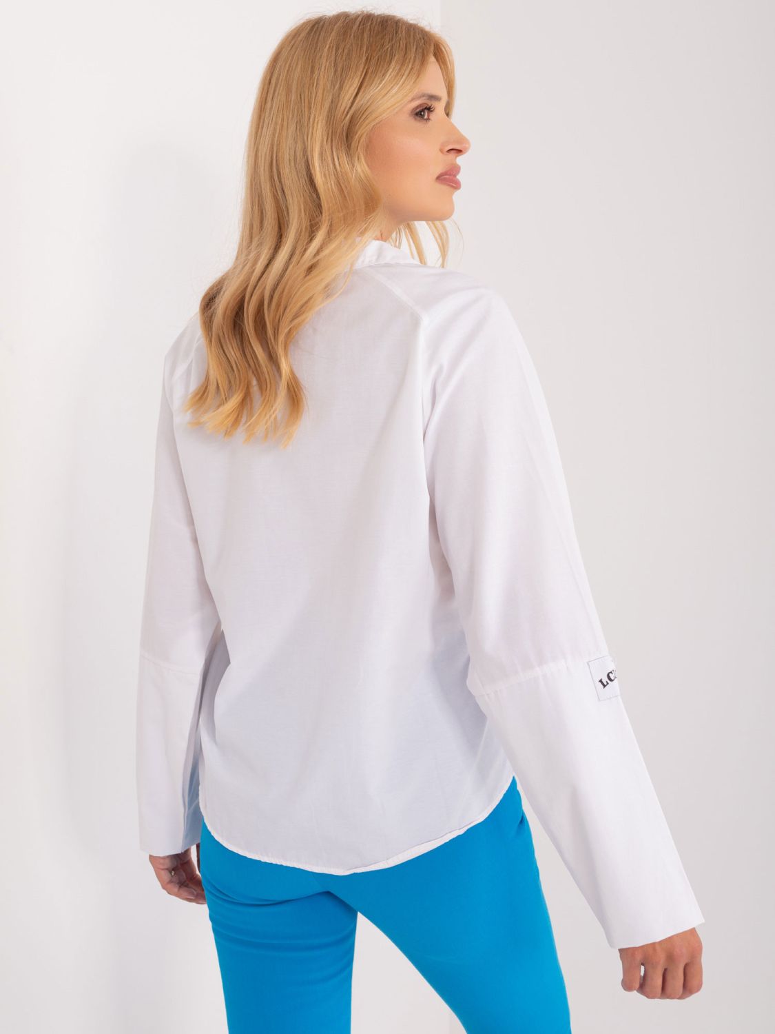 White Women's Long Sleeve Shirt