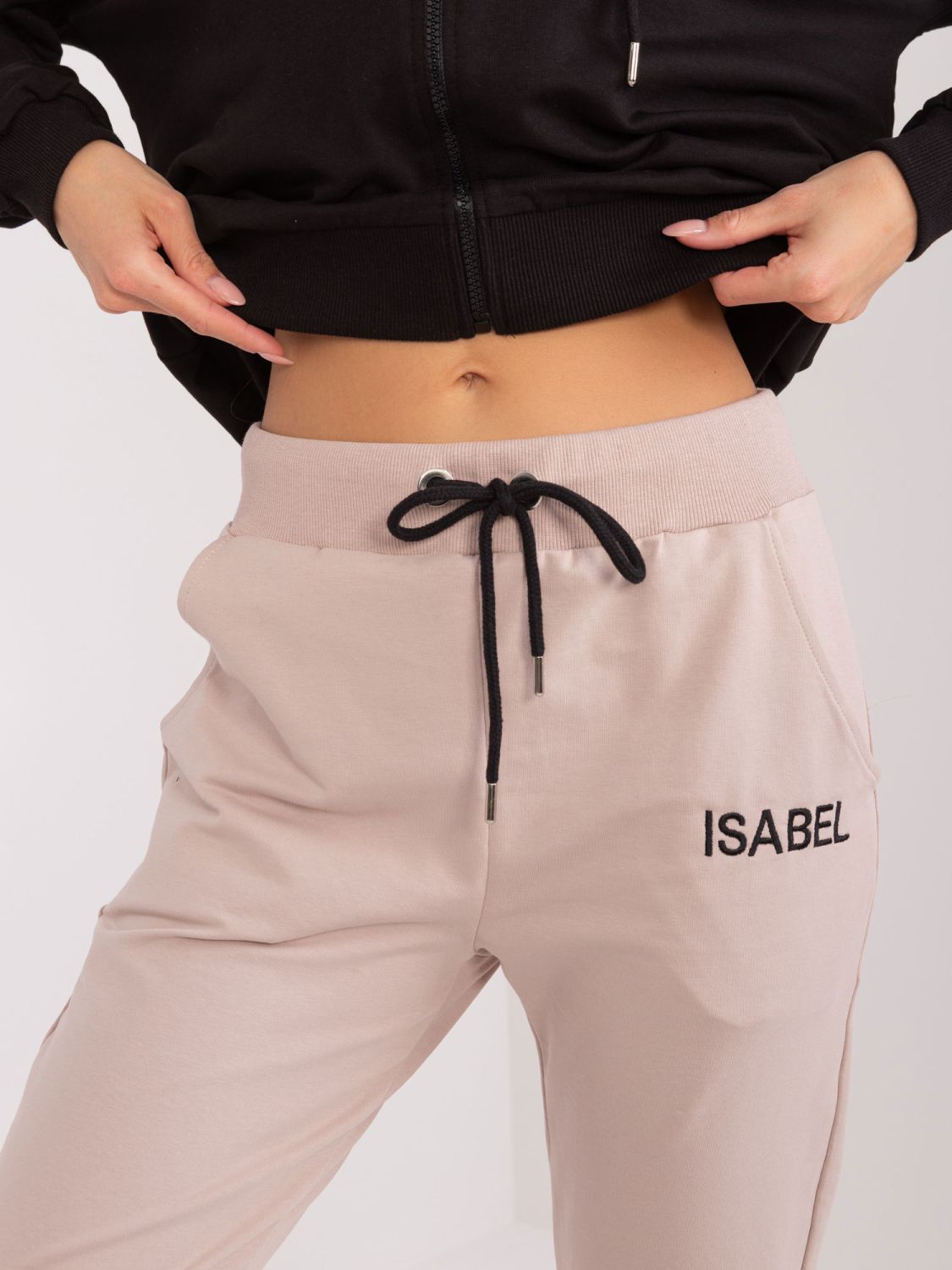 Stylish Black Hoodie Set