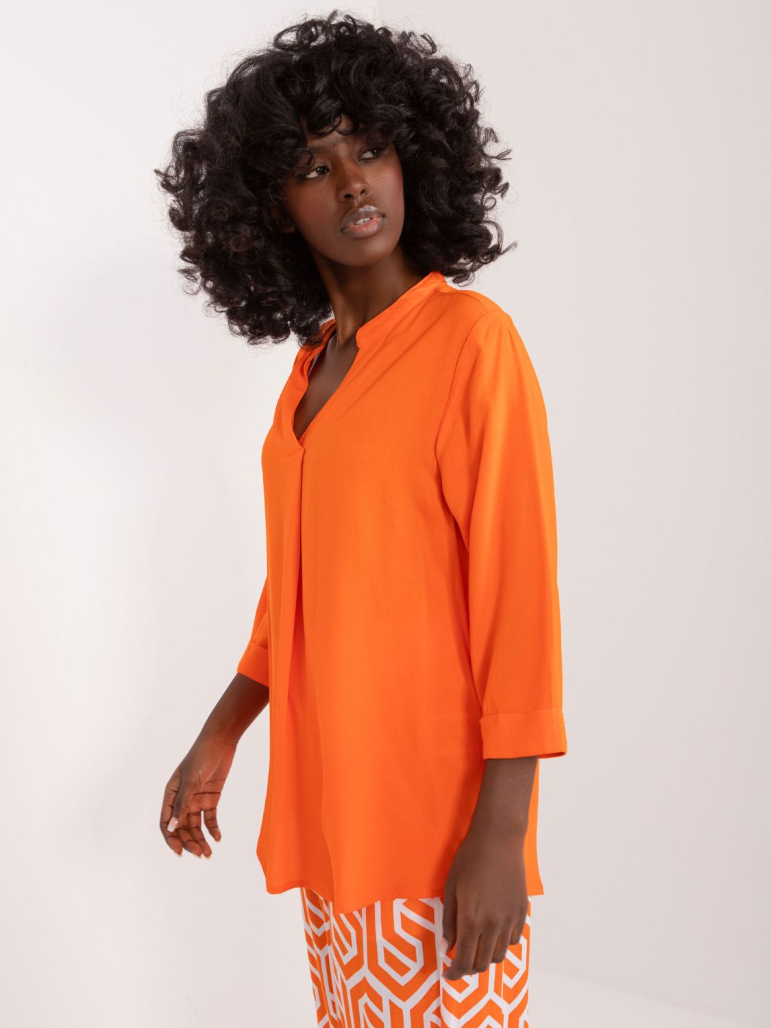 Stylish Orange Blouse