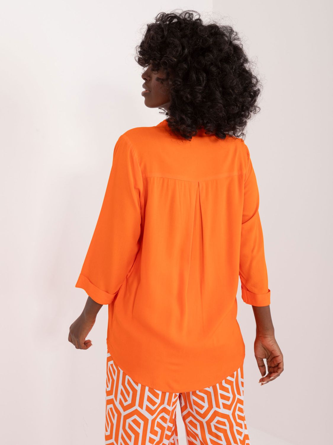 Stylish Orange Blouse