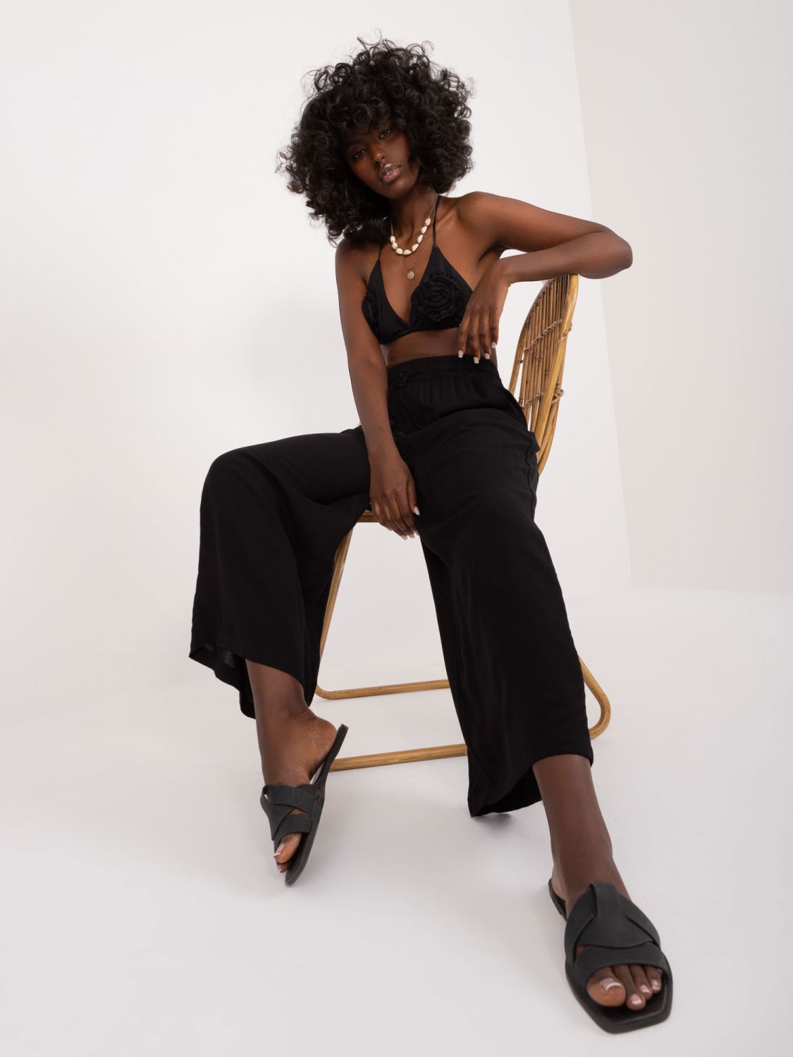 Stylish Black Palazzo Pants