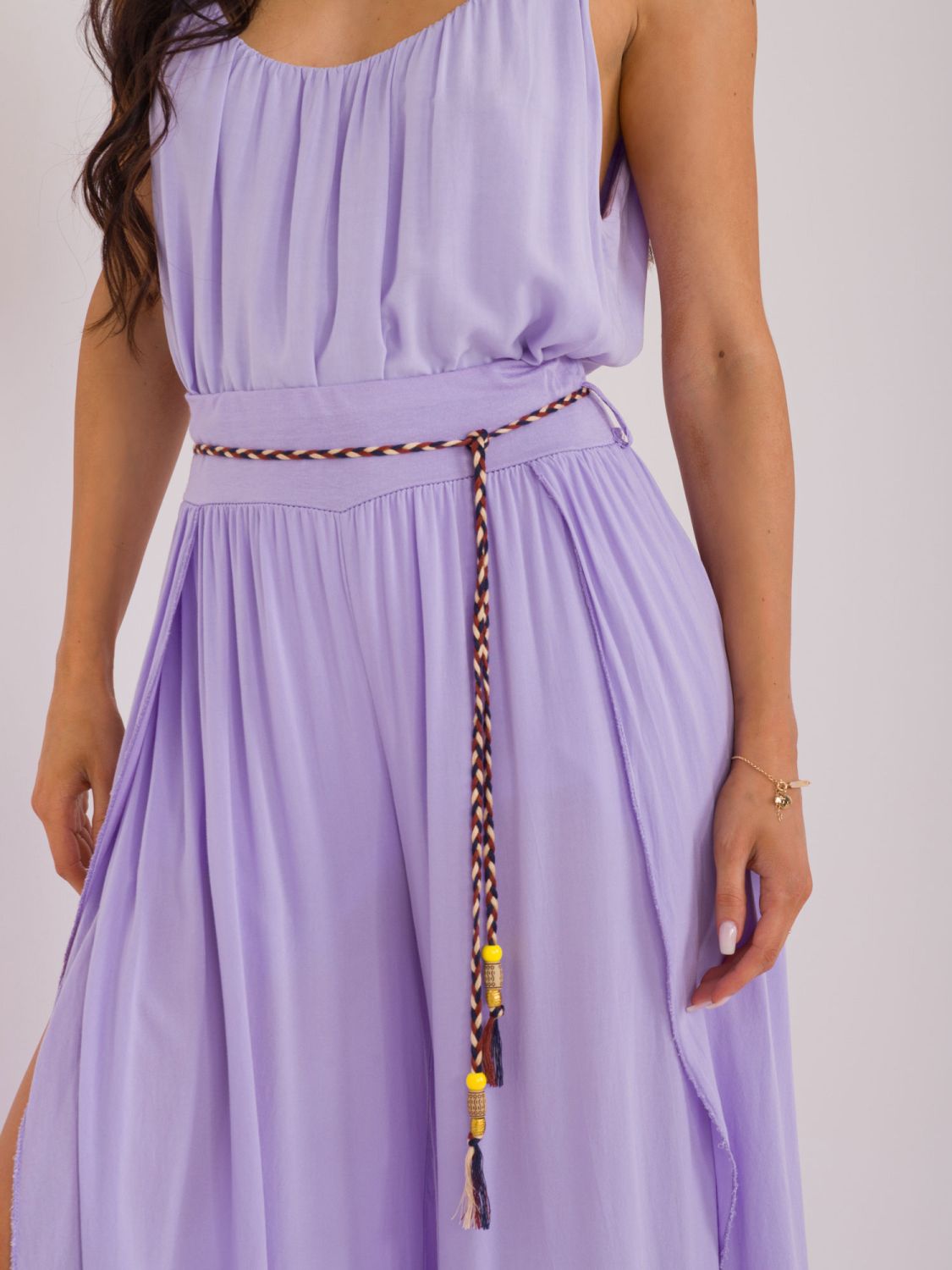 Stylish Wide-Leg Pants in Light Purple