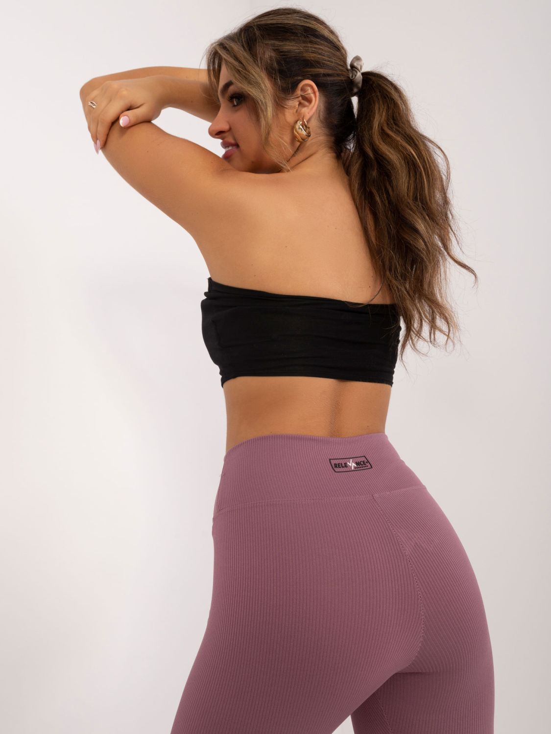 Stylish Dark Pink Leggings