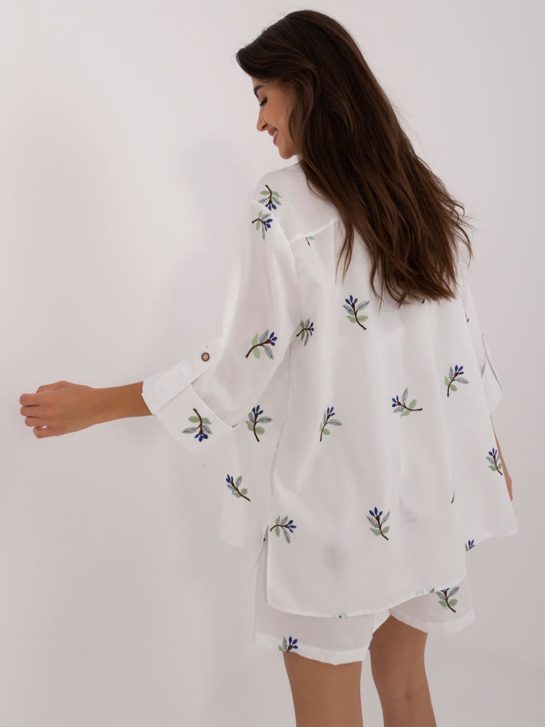 White 3/4 Sleeve Set