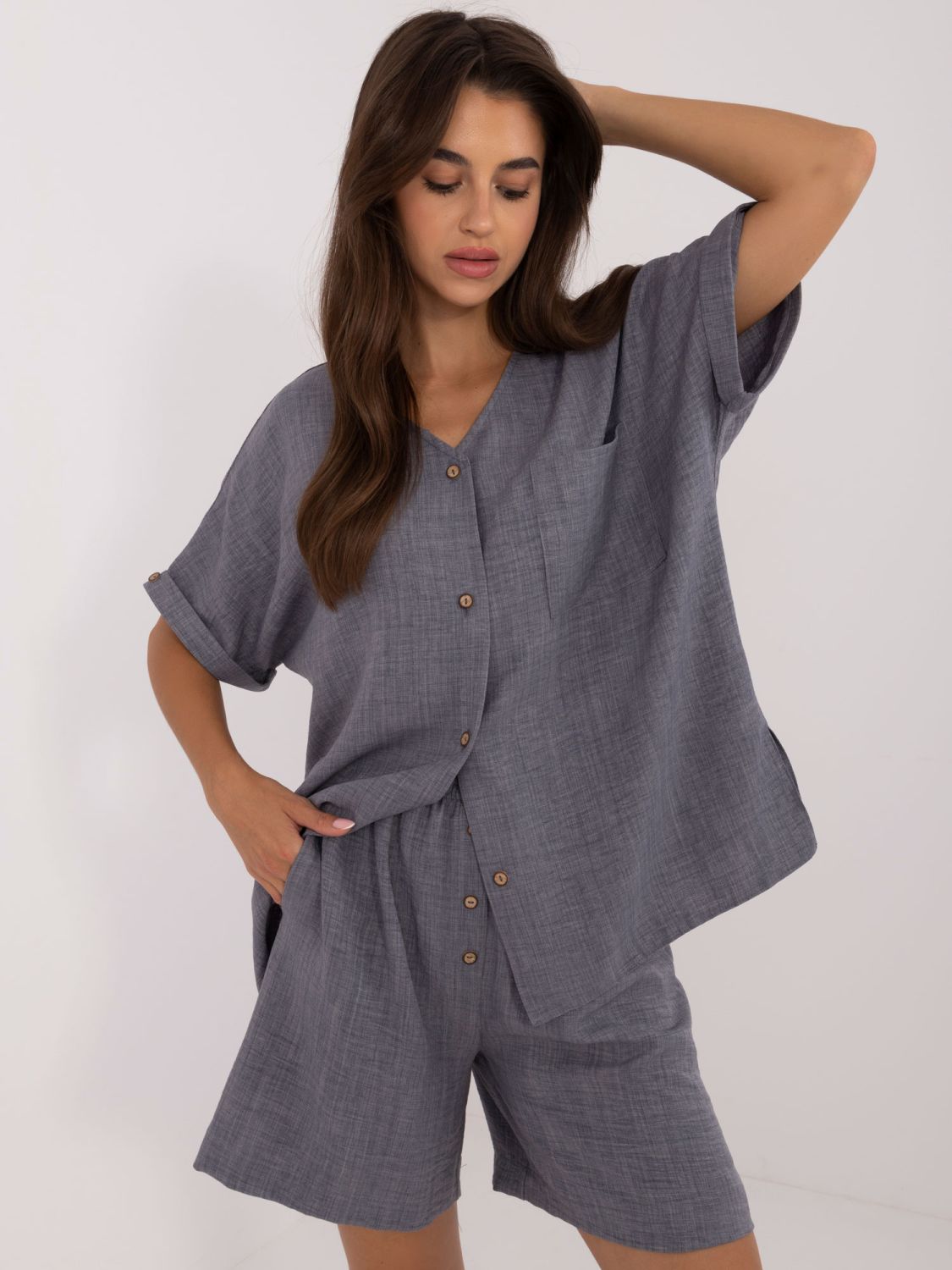 Stylish Dark Gray Set