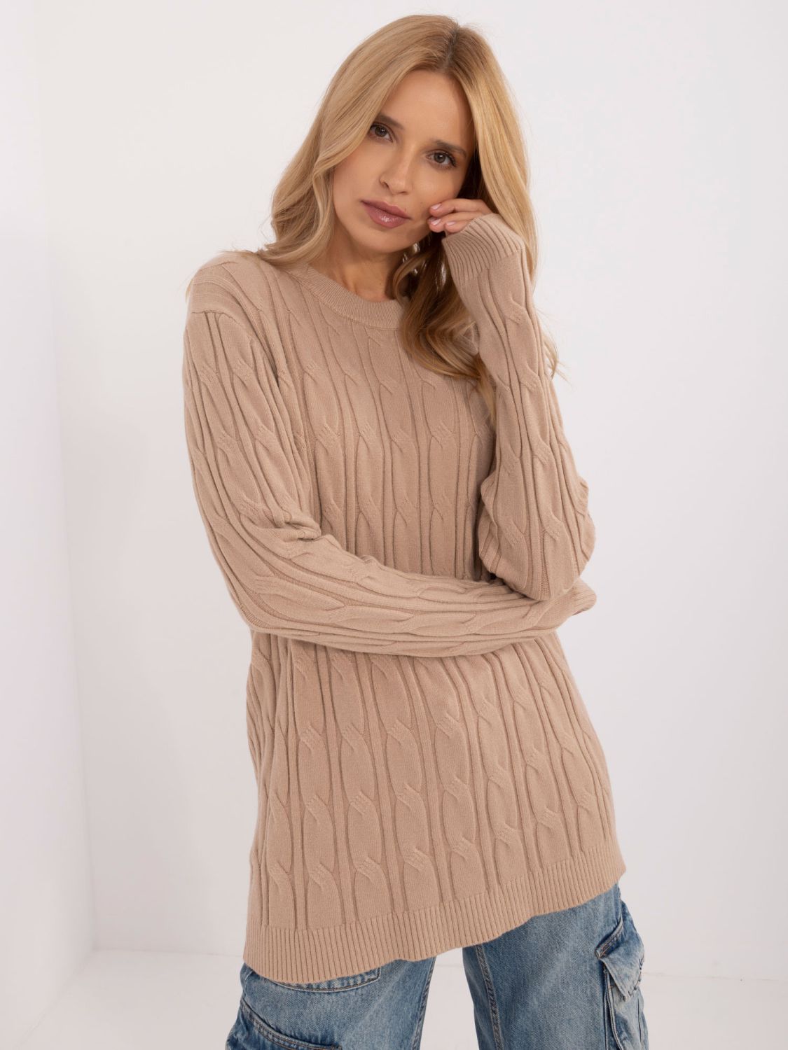 Comfortable Camel Sweater