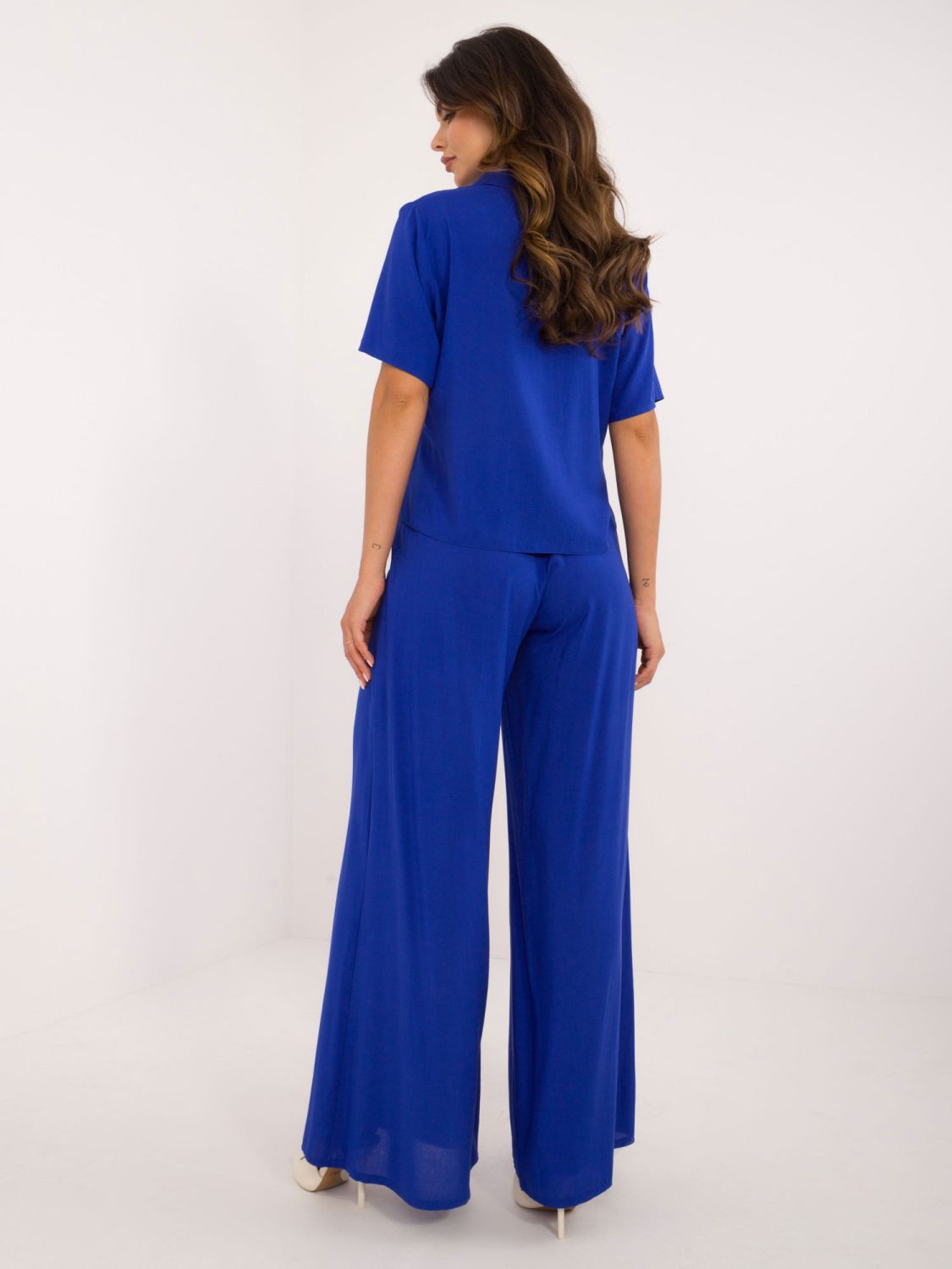 Cobalt Blue Set with Short Sleeves