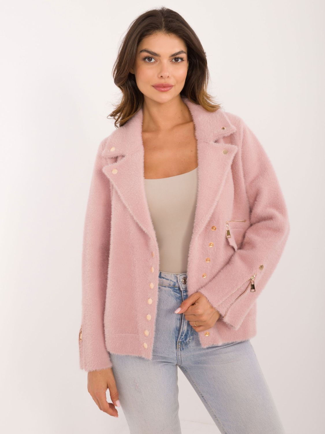 Light Pink Transitional Jacket
