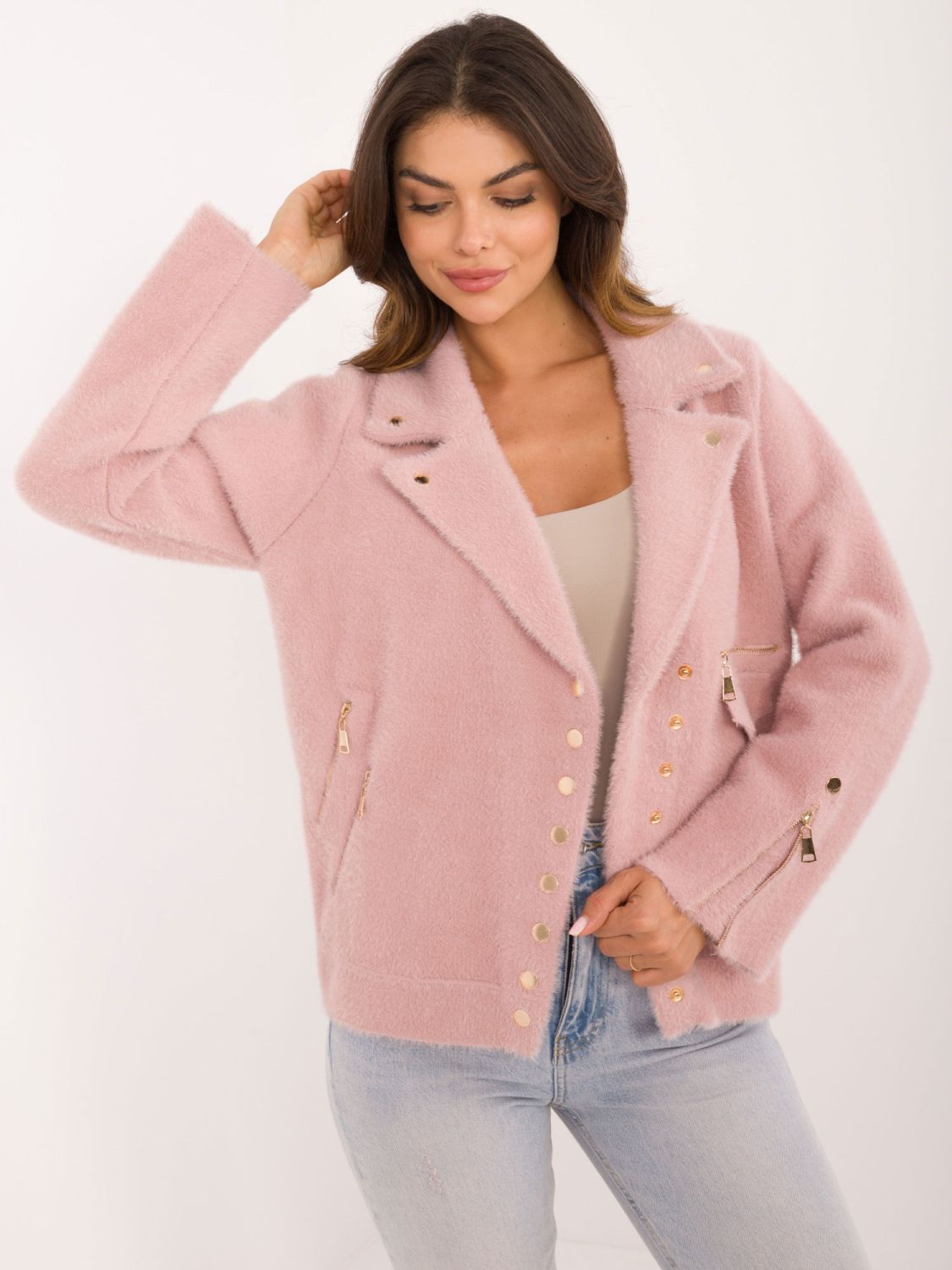 Light Pink Transitional Jacket