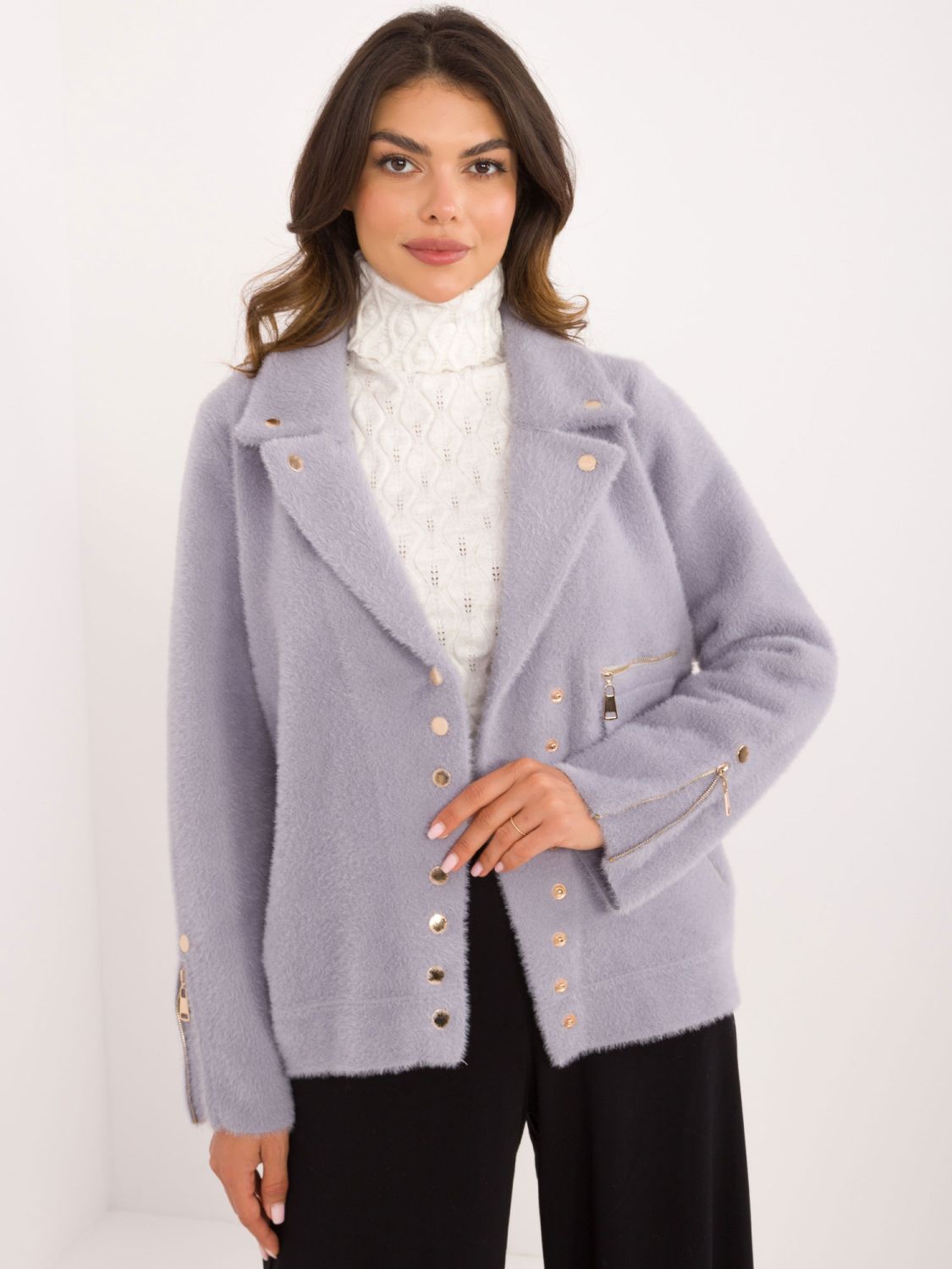 Transitional Jacket in Light Purple