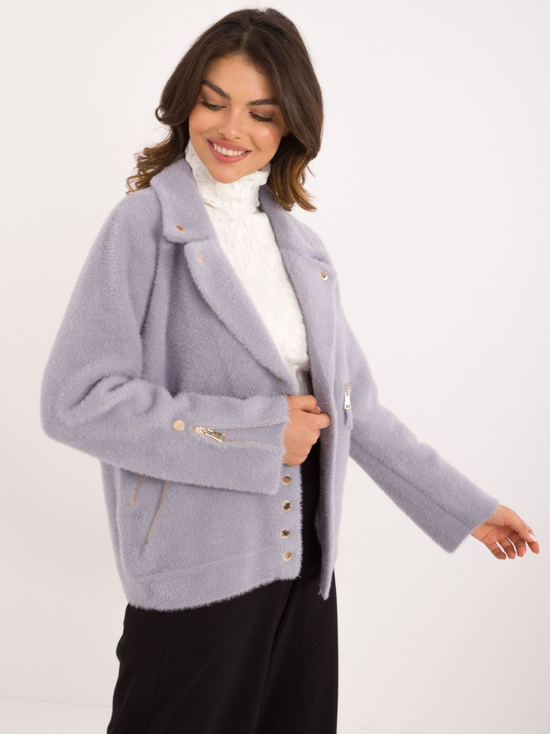 Transitional Jacket in Light Purple
