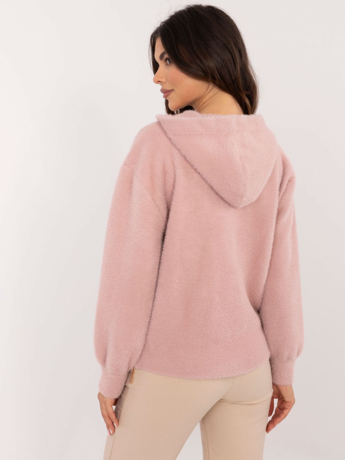 Stylish Pink Winter Jacket with Hood