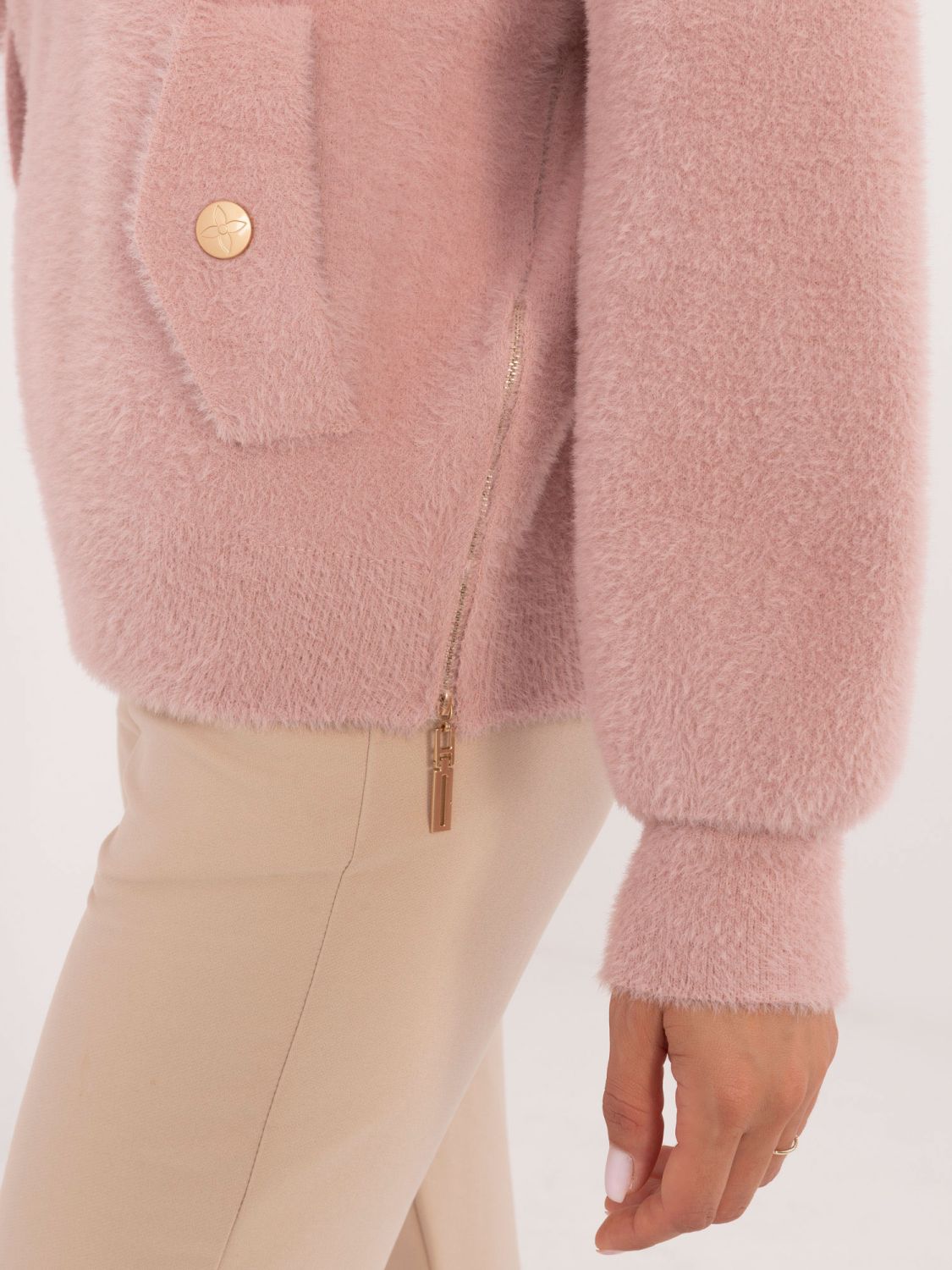 Stylish Pink Winter Jacket with Hood