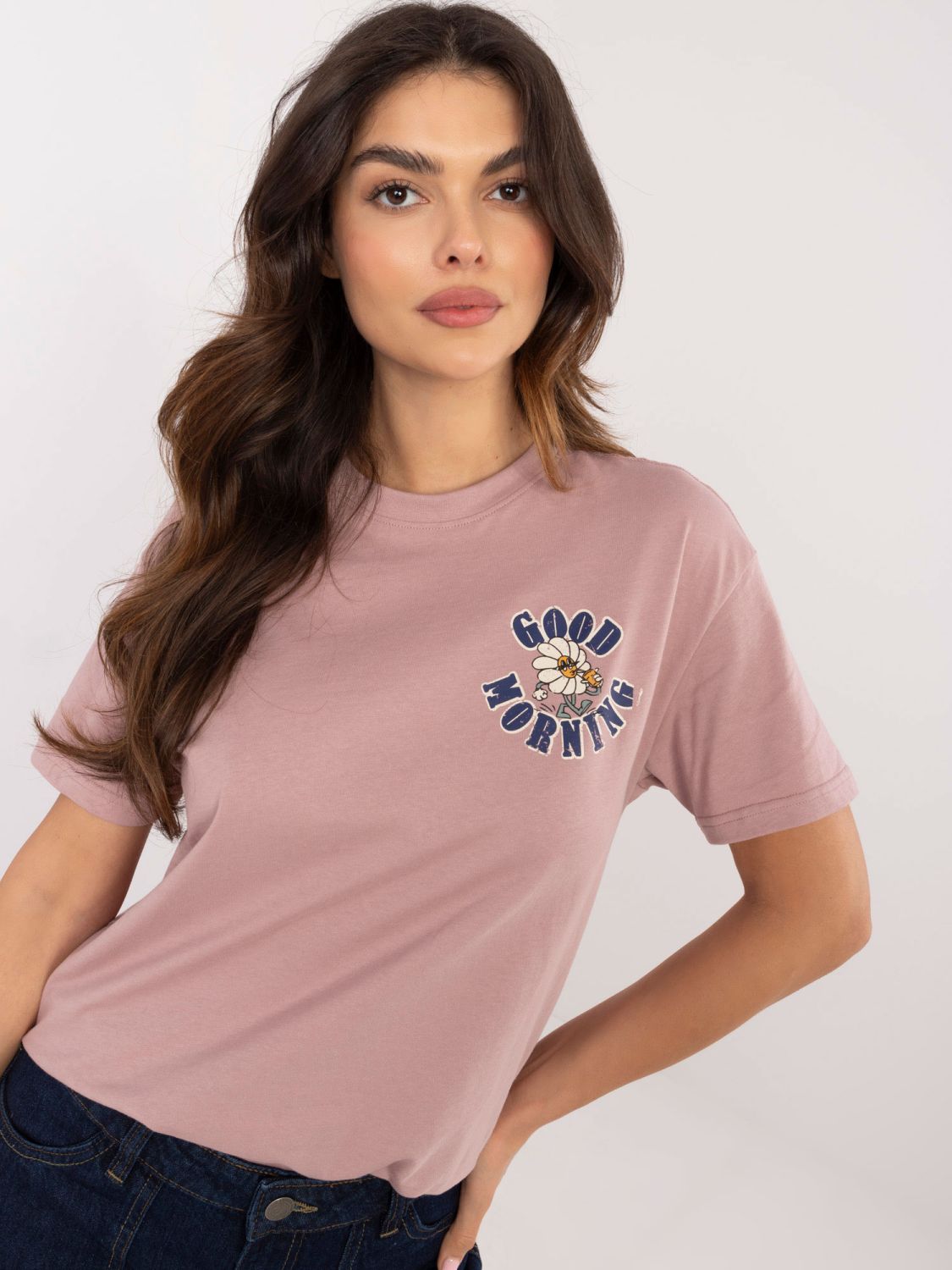 Stylish Blouse in Dark Pink