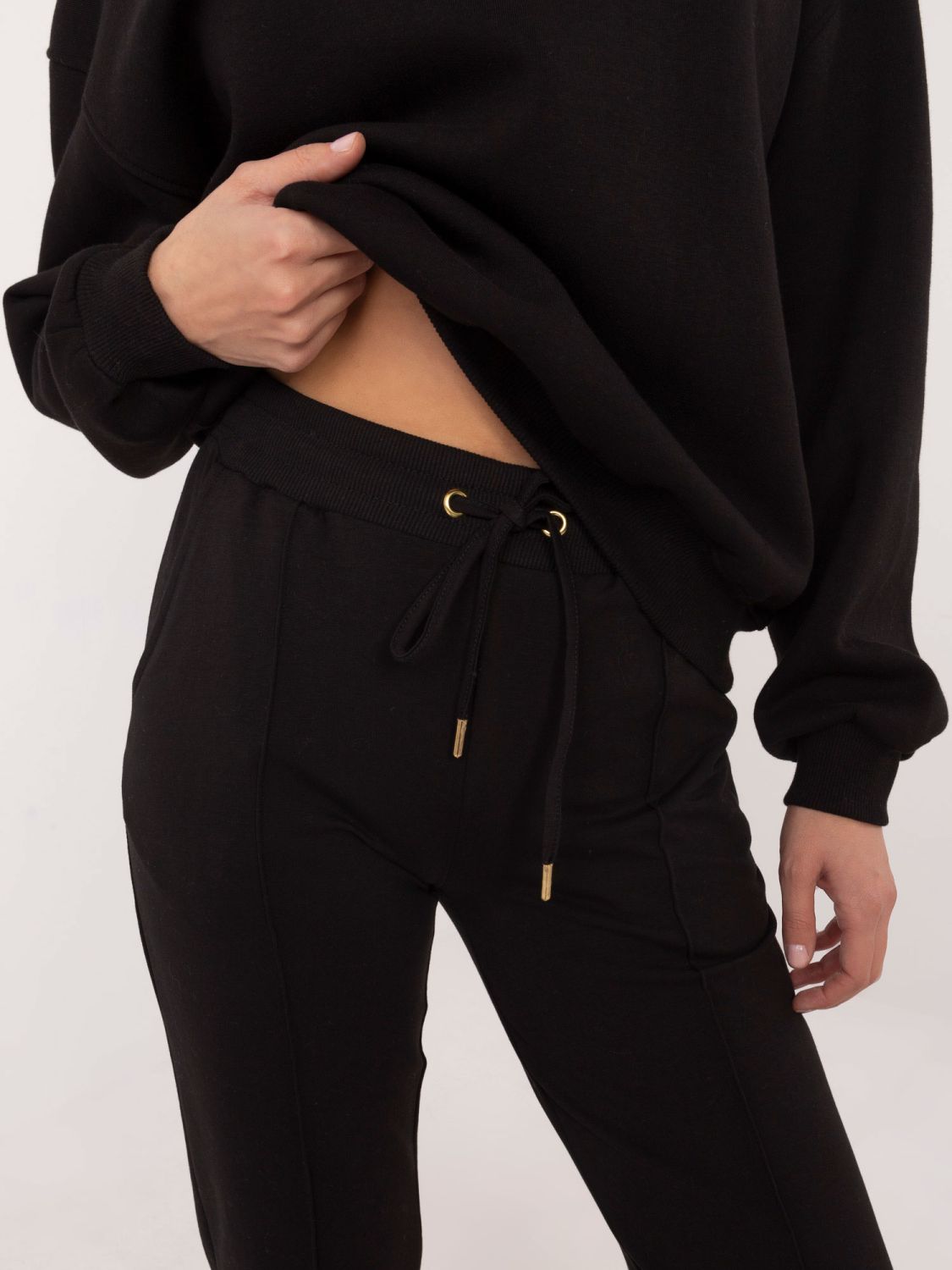 Stylish Black Sweatpants