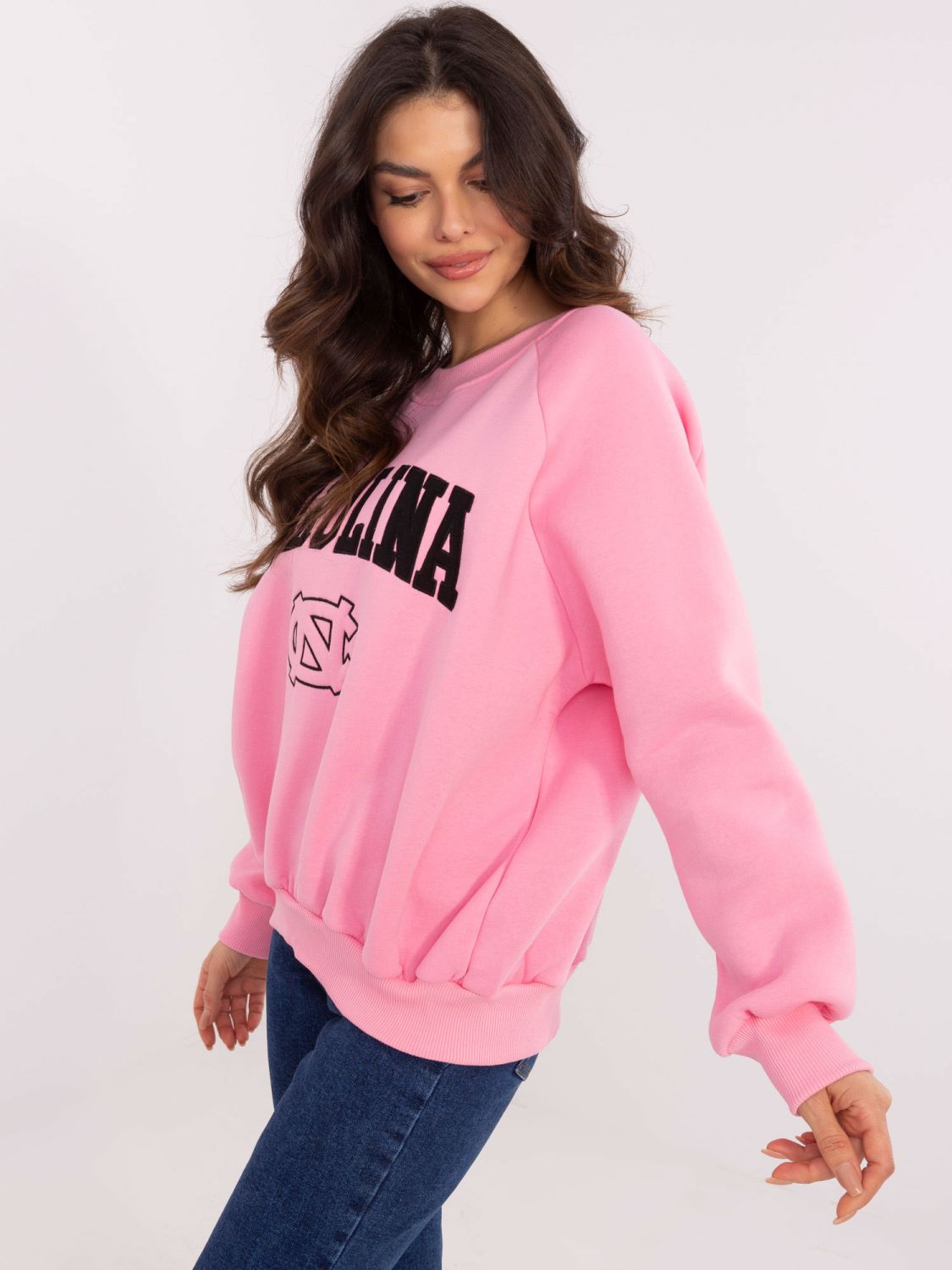 Pink Long Sleeve Sweatshirt