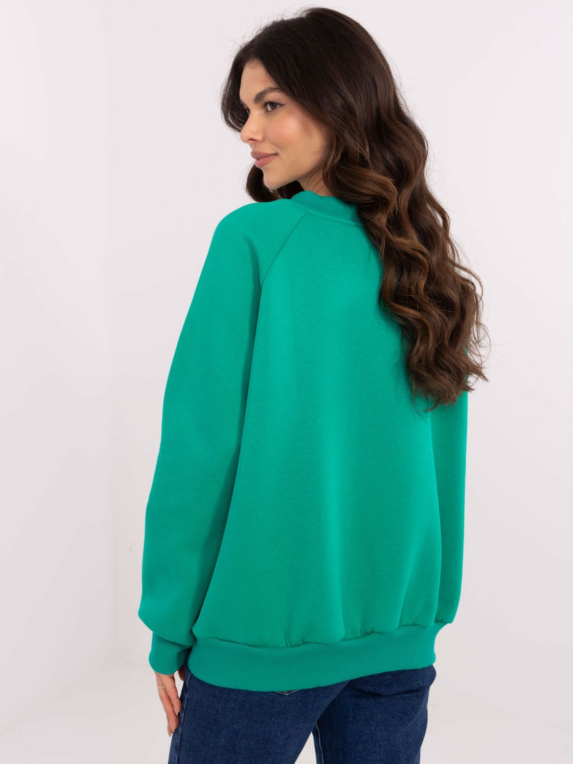 Turquoise Long Sleeve Pullover