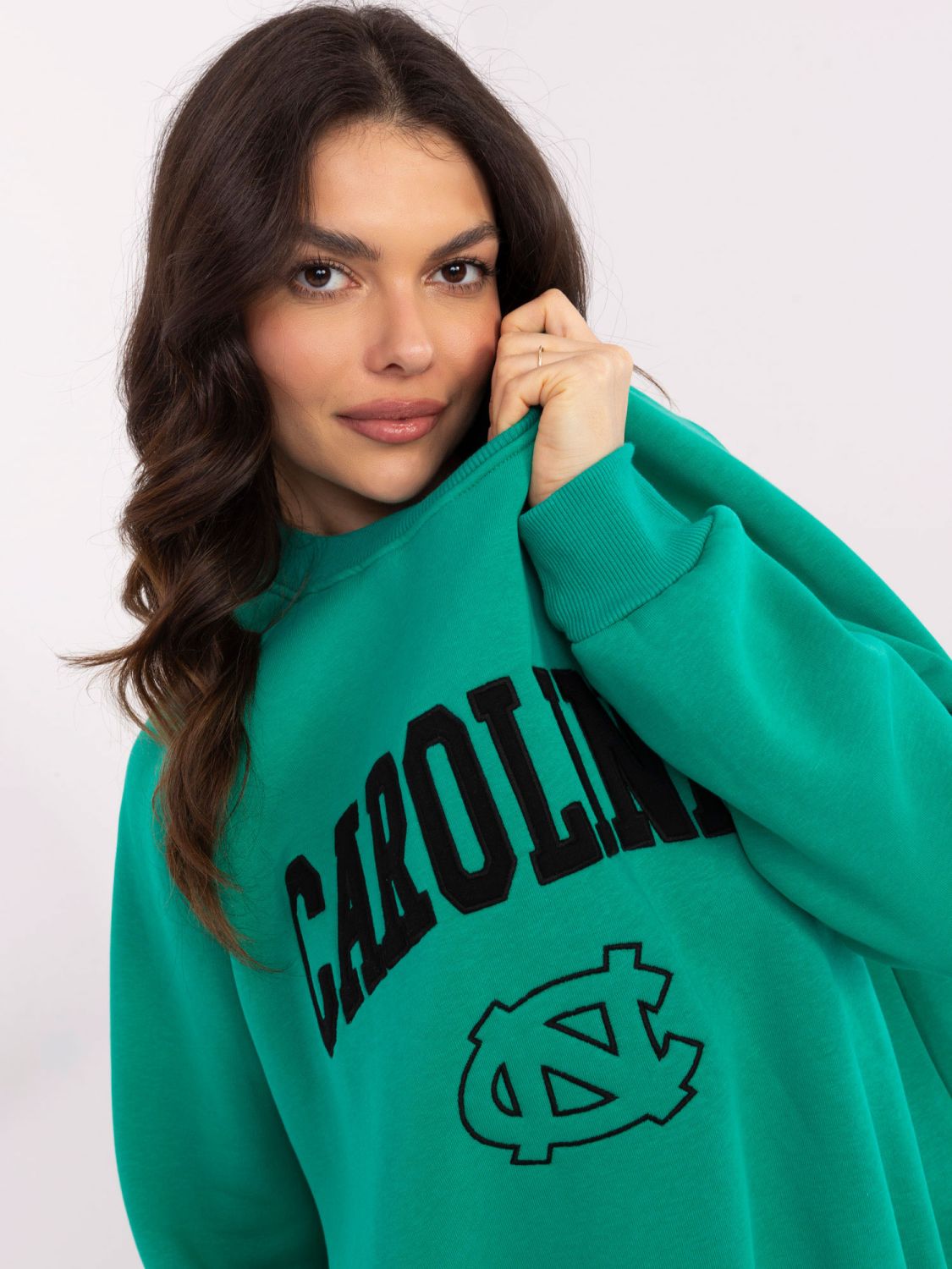 Turquoise Long Sleeve Pullover