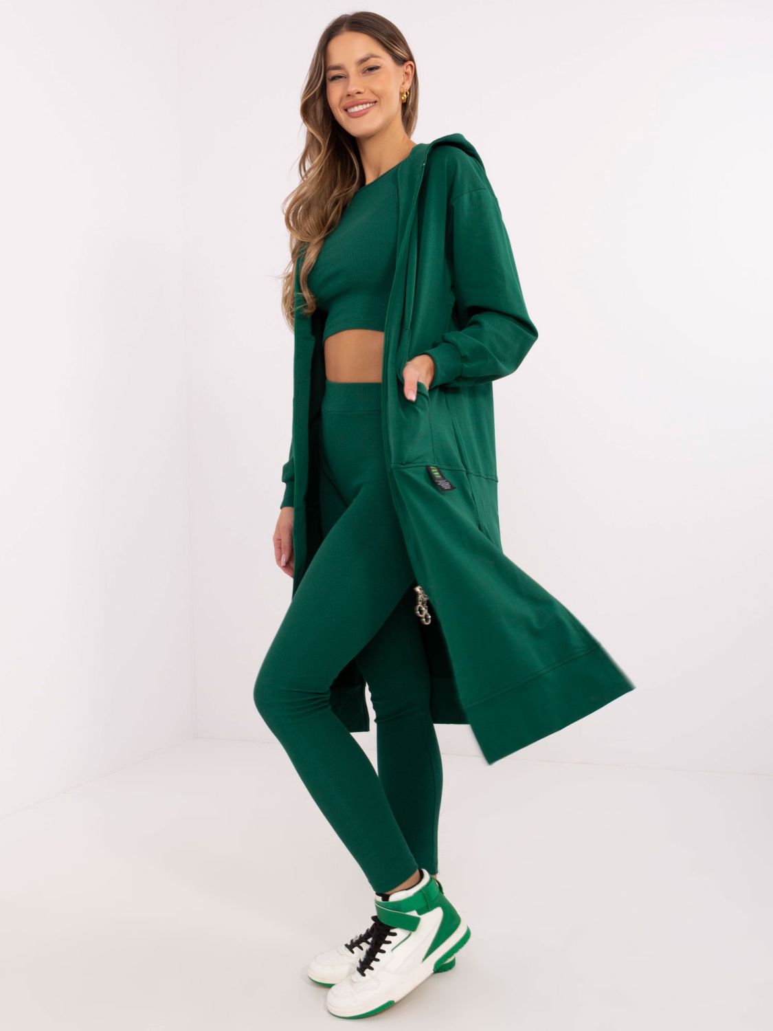 Stylish Set in Dark Green