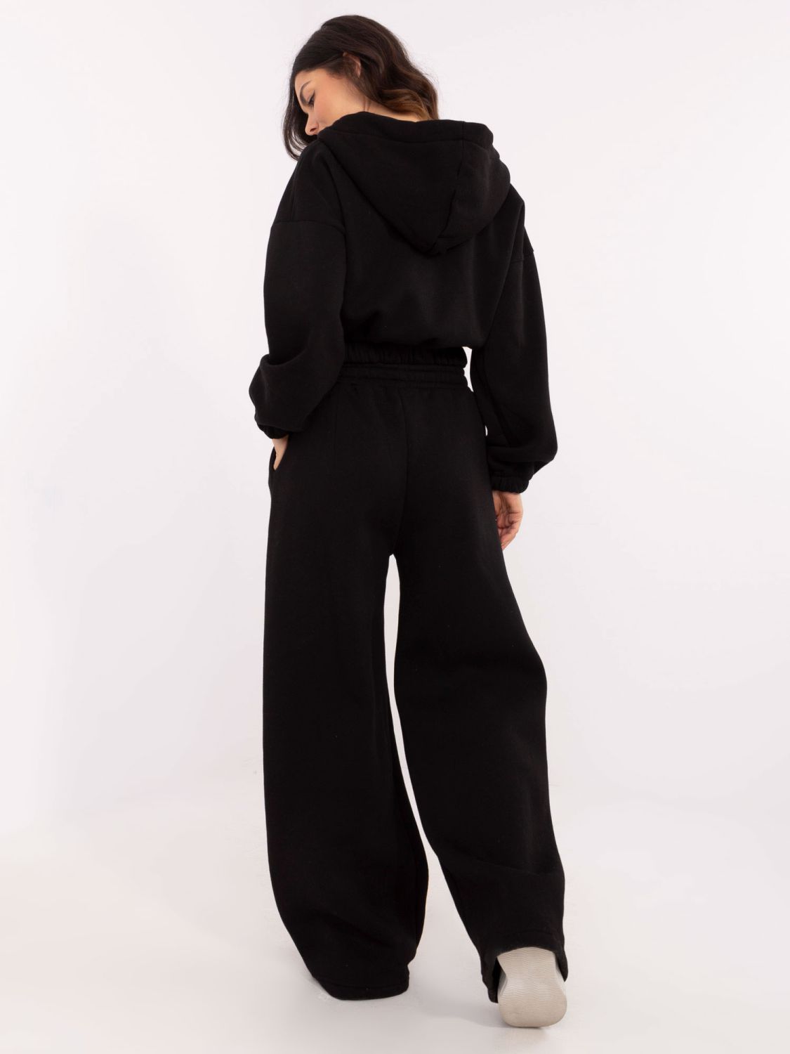 Stylish Black Hoodie Set