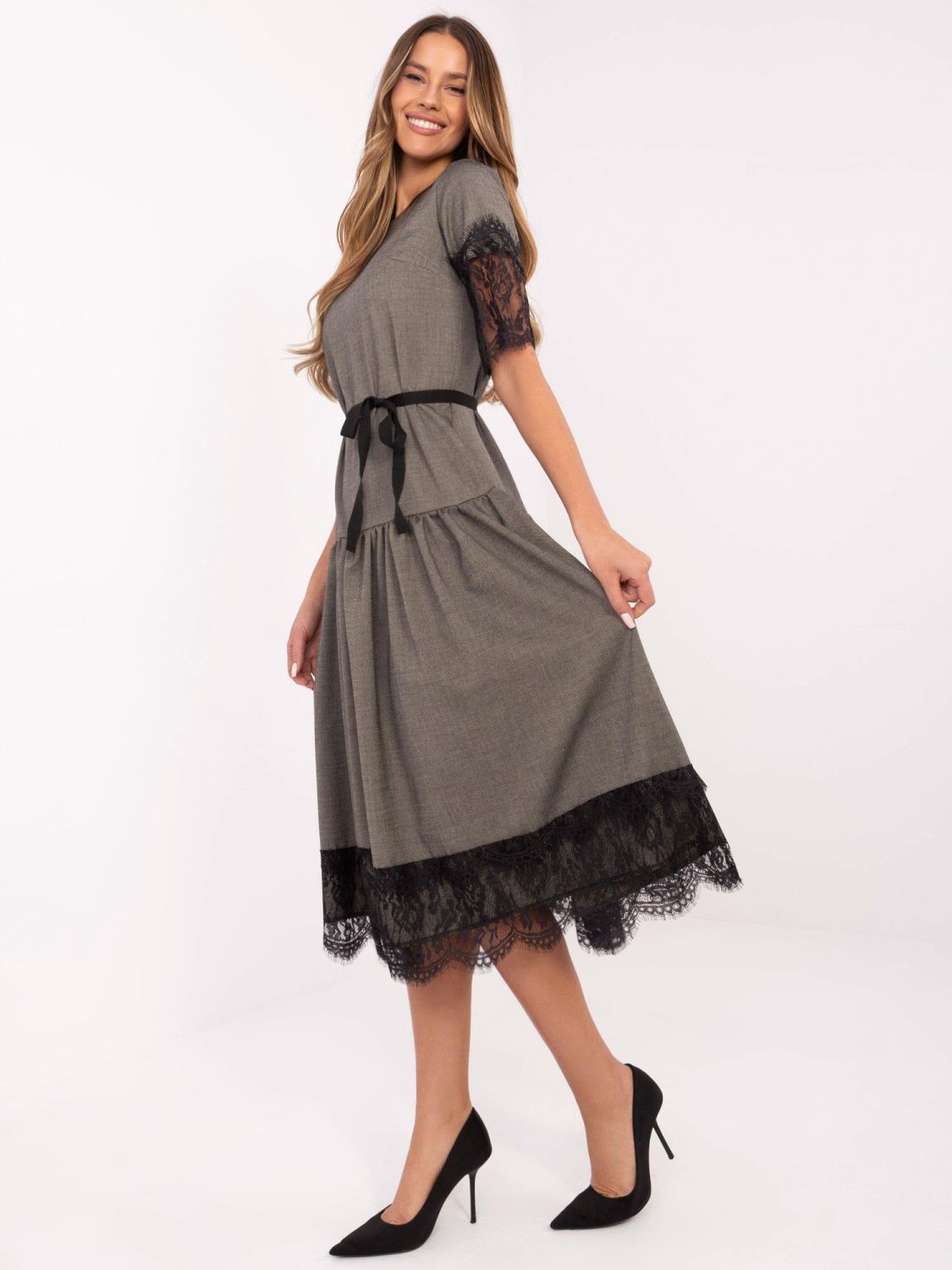 Elegant Flared Dress