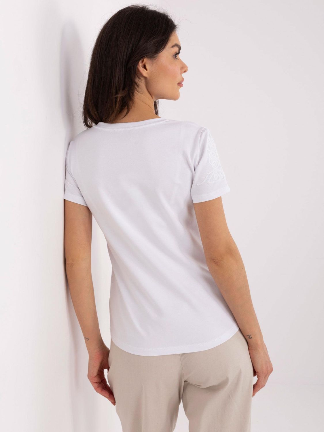 White Short Sleeve T-Shirt