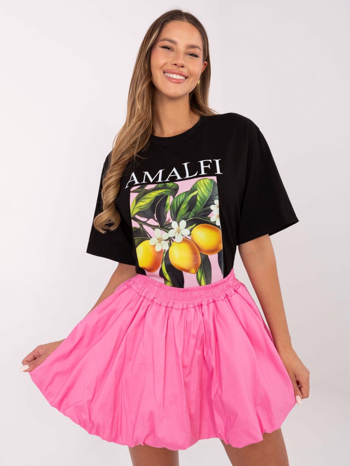 Stylish Black T-Shirt with Print