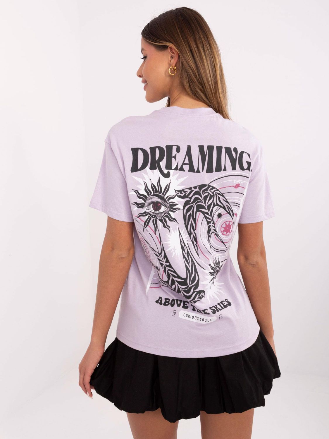 Stylish Purple T-Shirt with Print