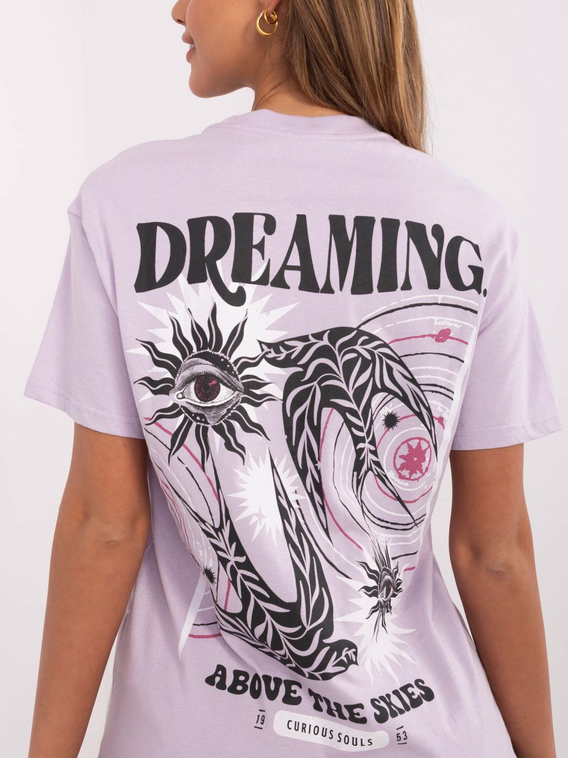 Stylish Purple T-Shirt with Print