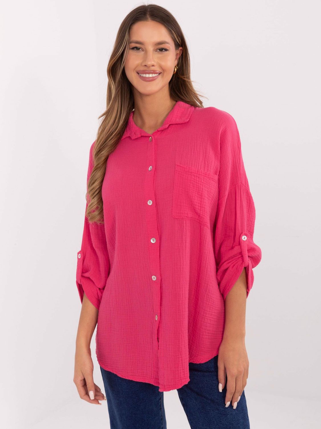 Women's Shirt in Pink Color