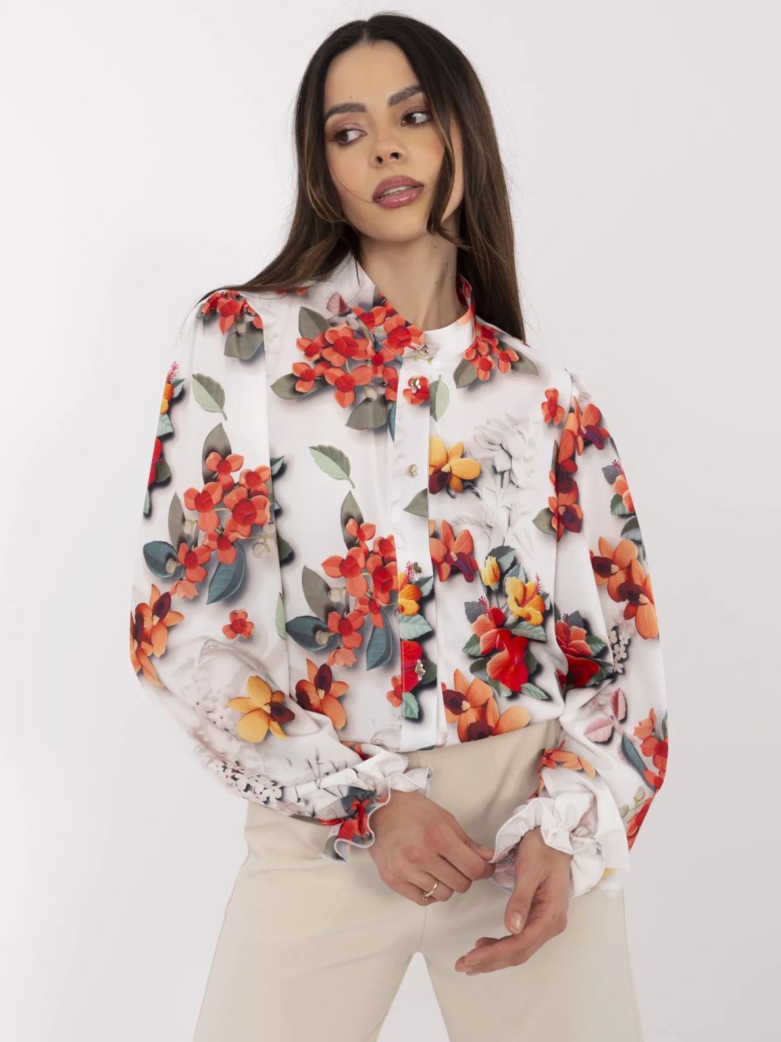 Elegant Floral Blouse