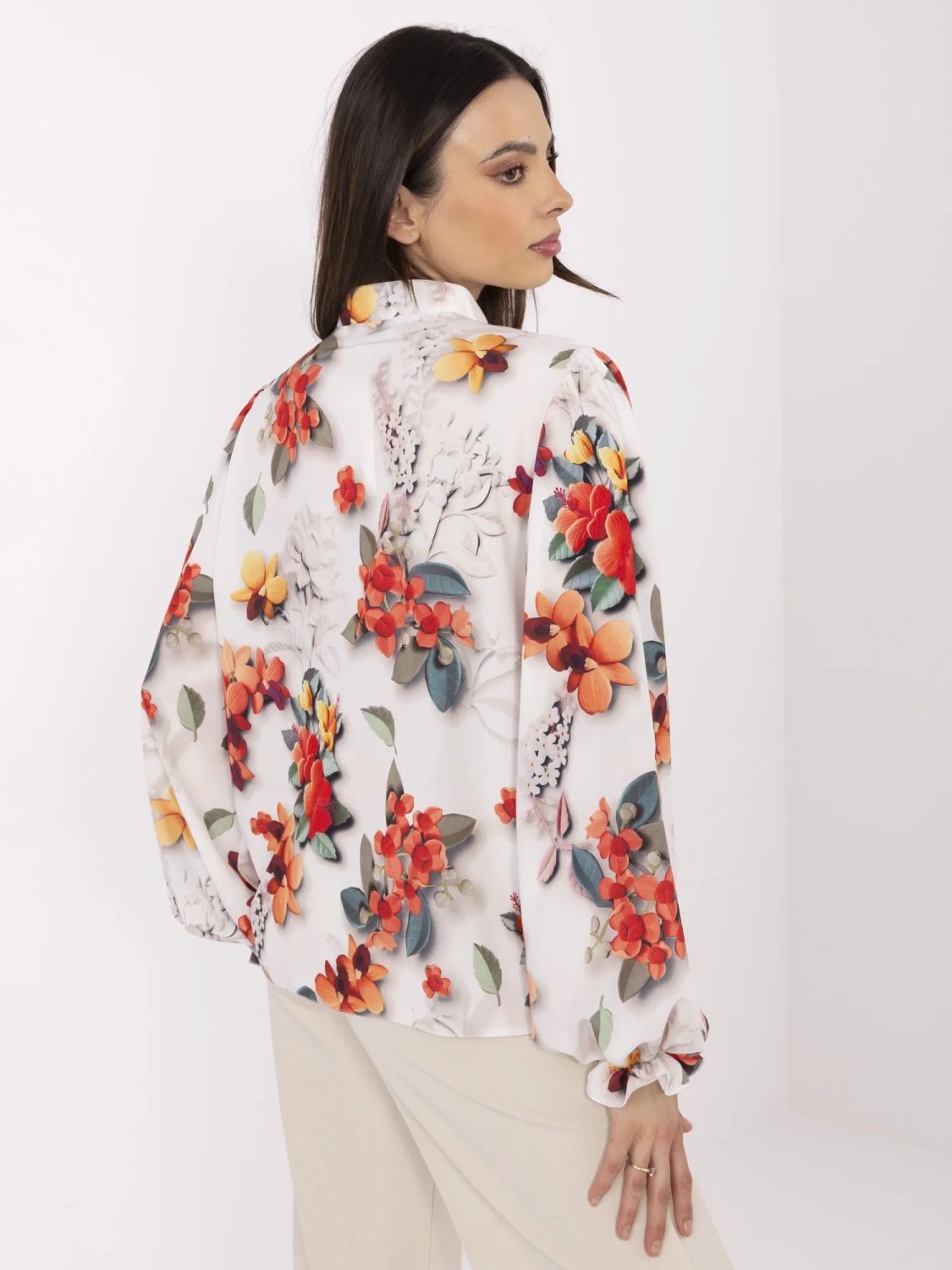 Elegant Floral Blouse