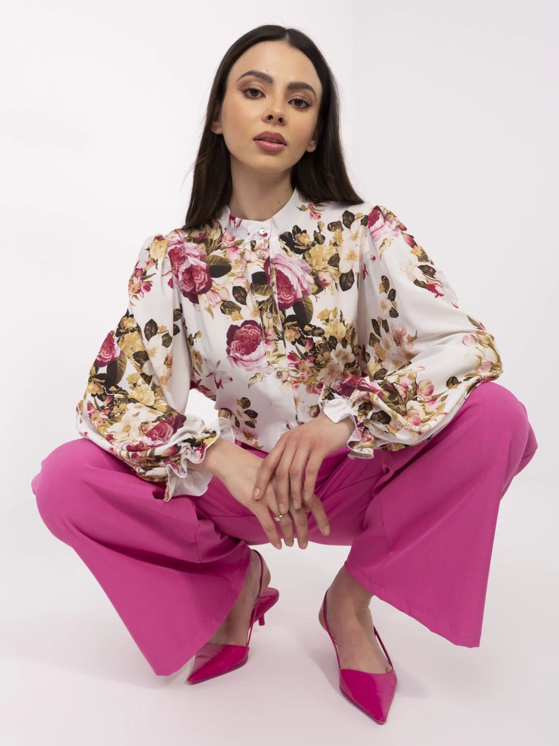 Elegant Floral Blouse