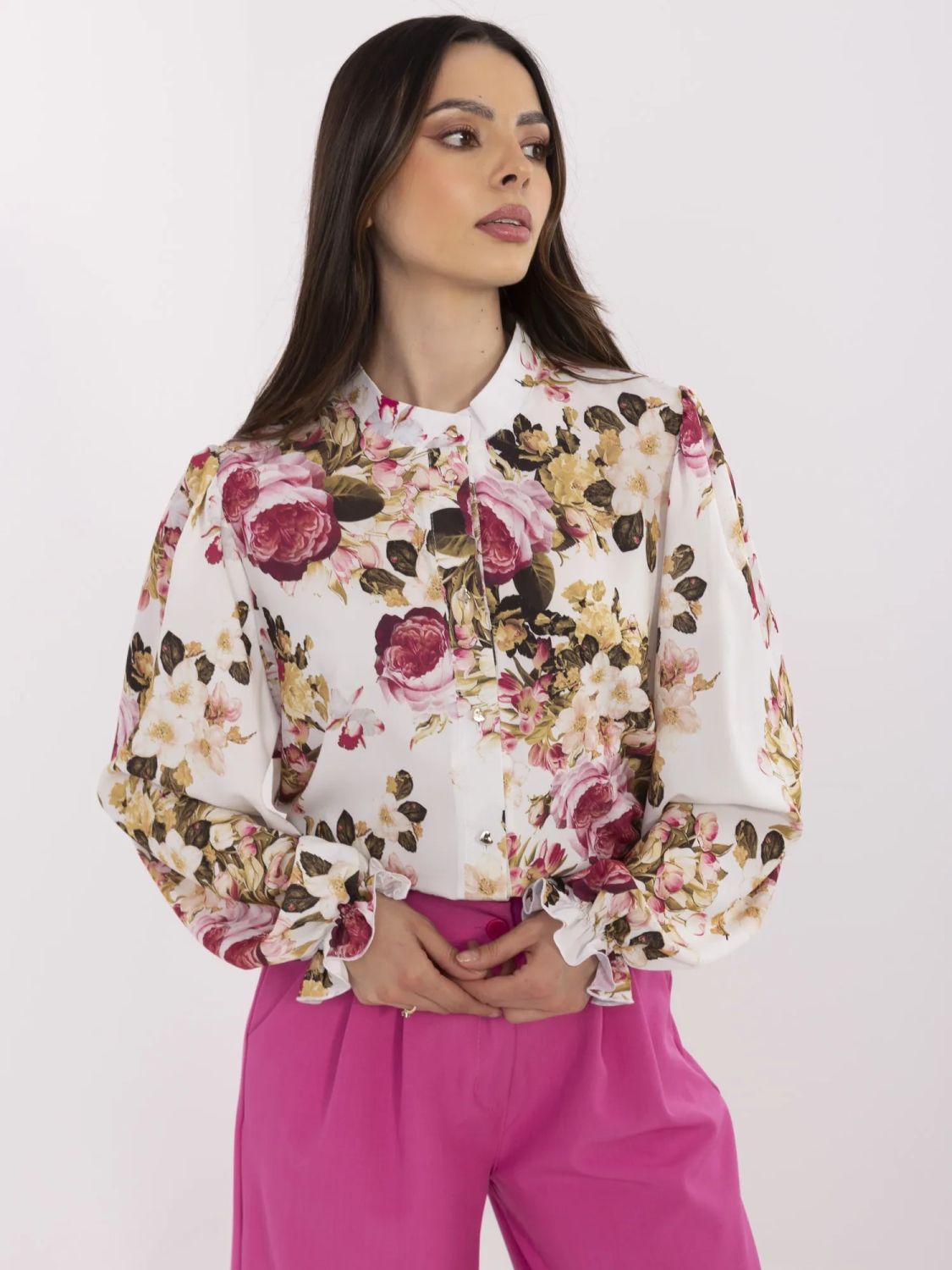 Elegant Floral Blouse