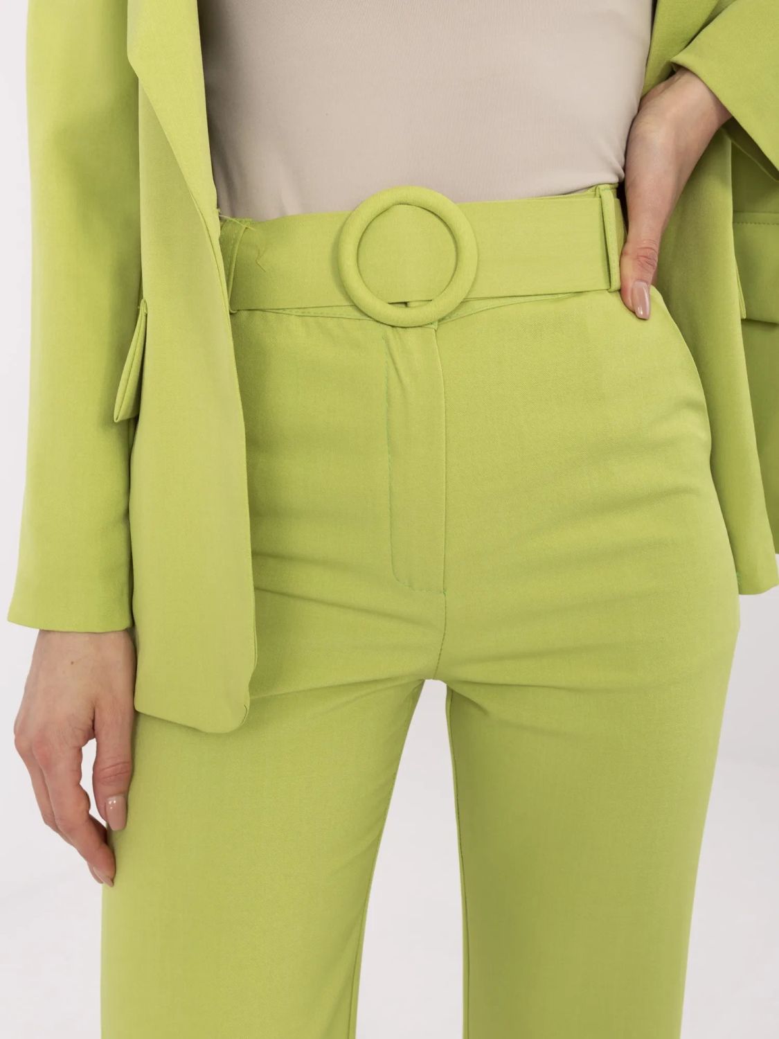 Elegant Lime Green Pants