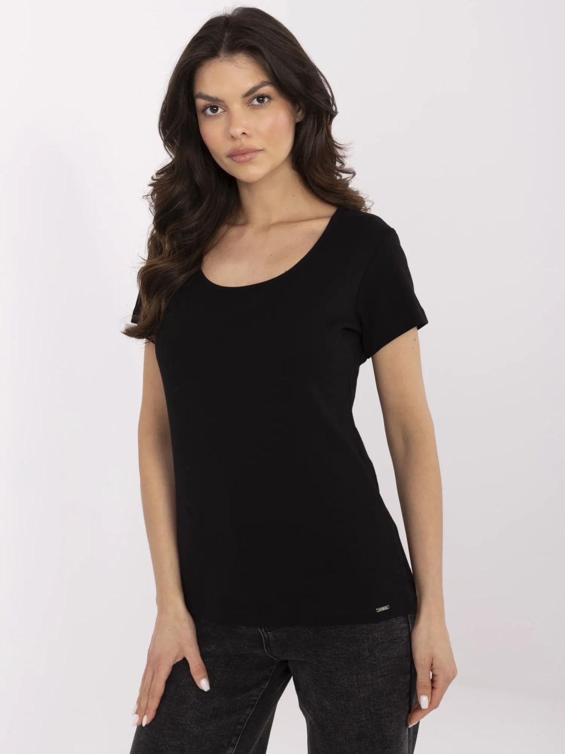 Stylish Black Short Sleeve T-Shirt
