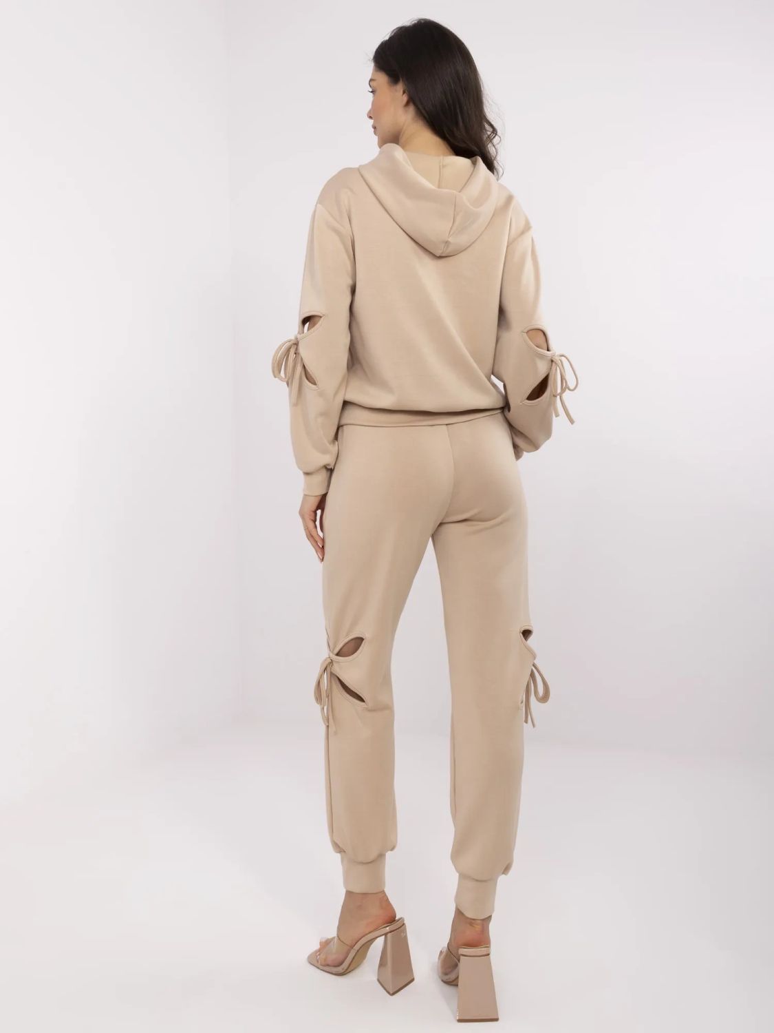 Beige Long Sleeve Set