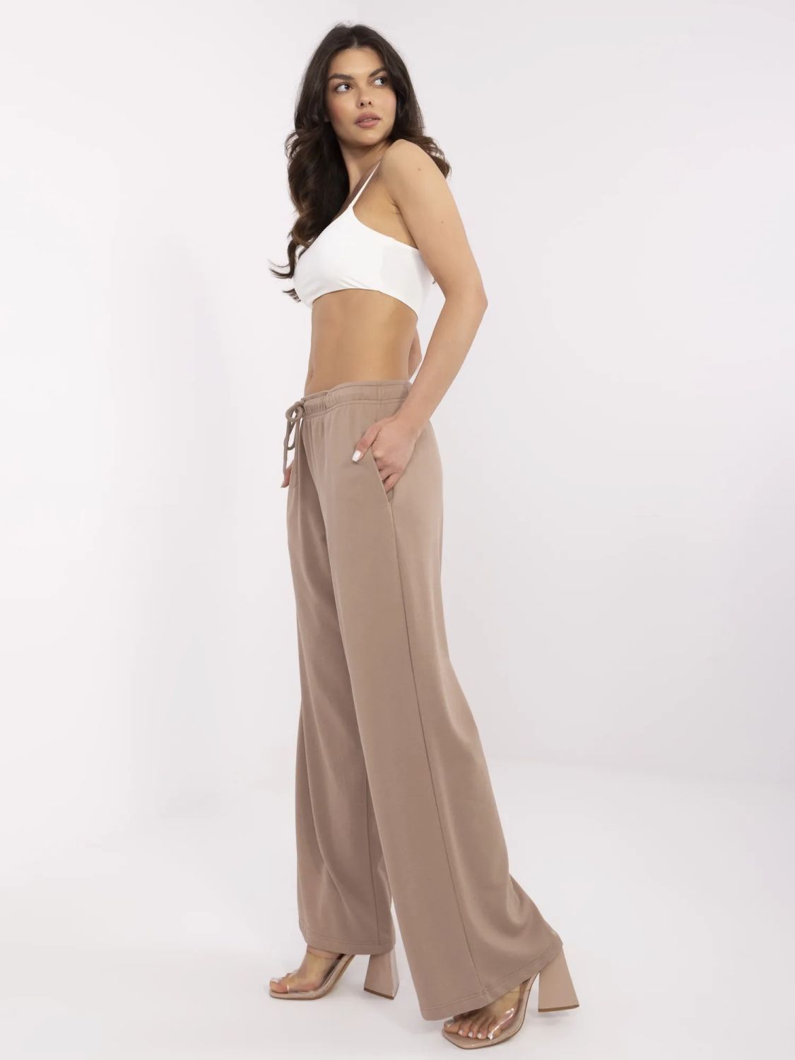 Stylish Beige Sweatpants