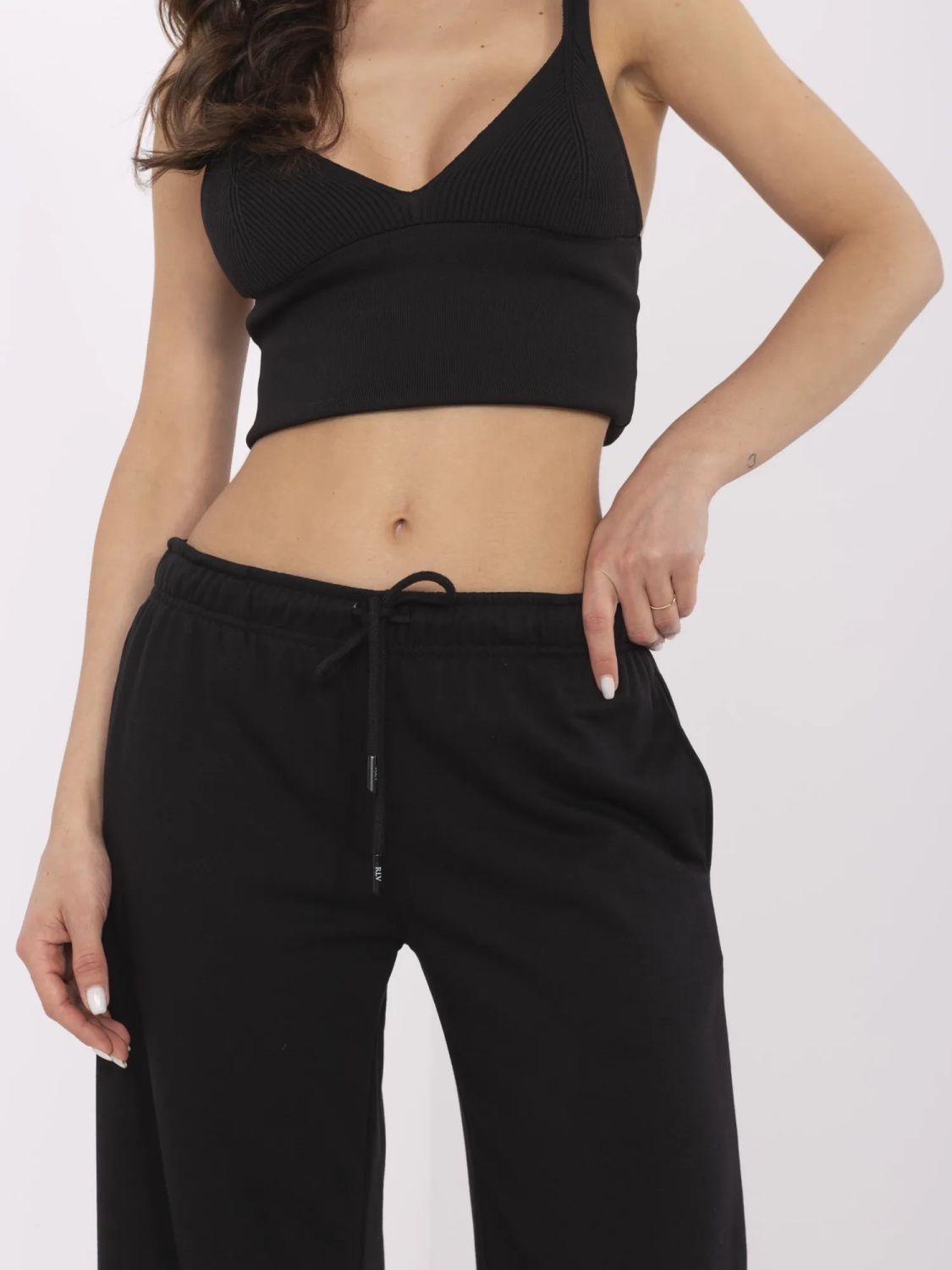 Stylish Black Sweatpants