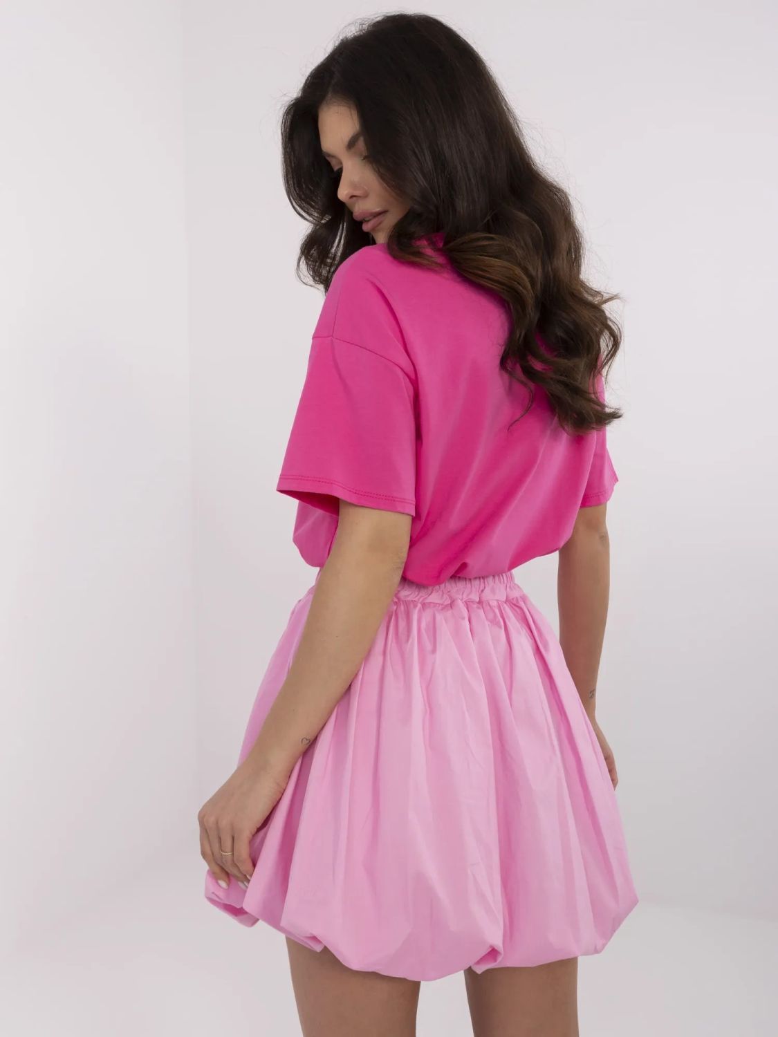 Pink Mini Balloon Skirt