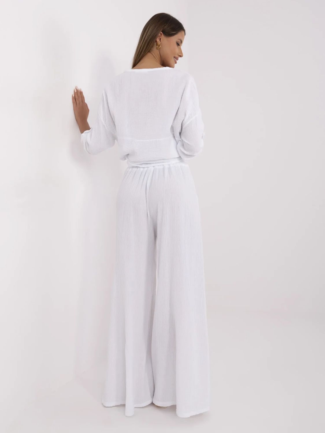 White Palazzo Pants